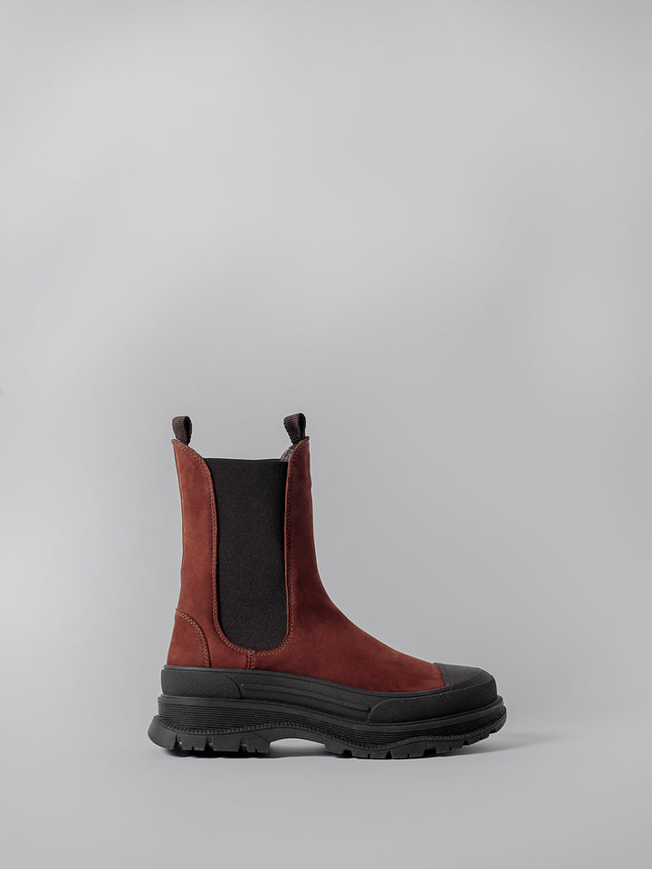 THE BALTIMORE HIGH WATER RESISTANT LEATHER BOOT NOUGAT