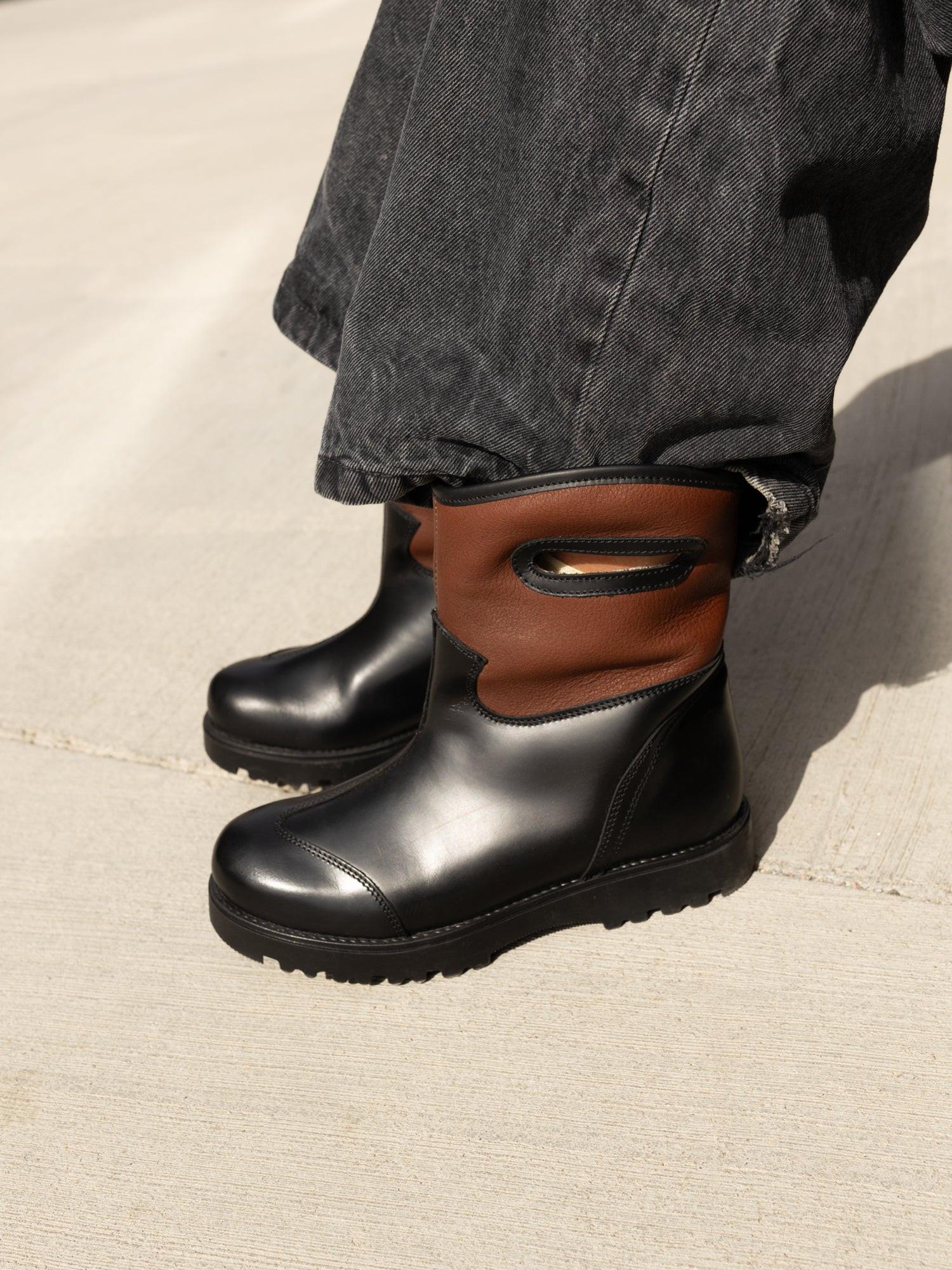 The Alexia Low Black Brown