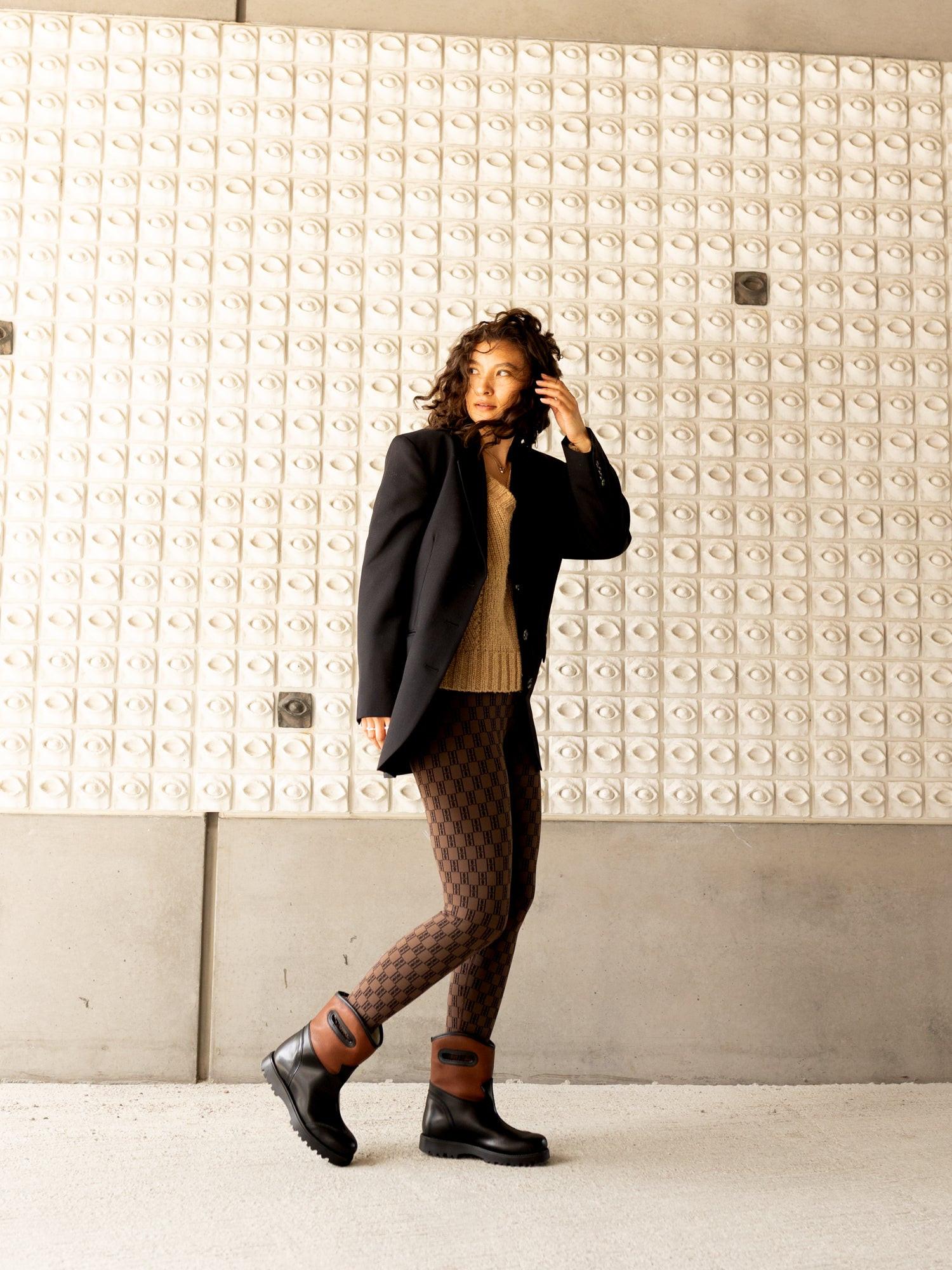 The Alexia Low Black Brown