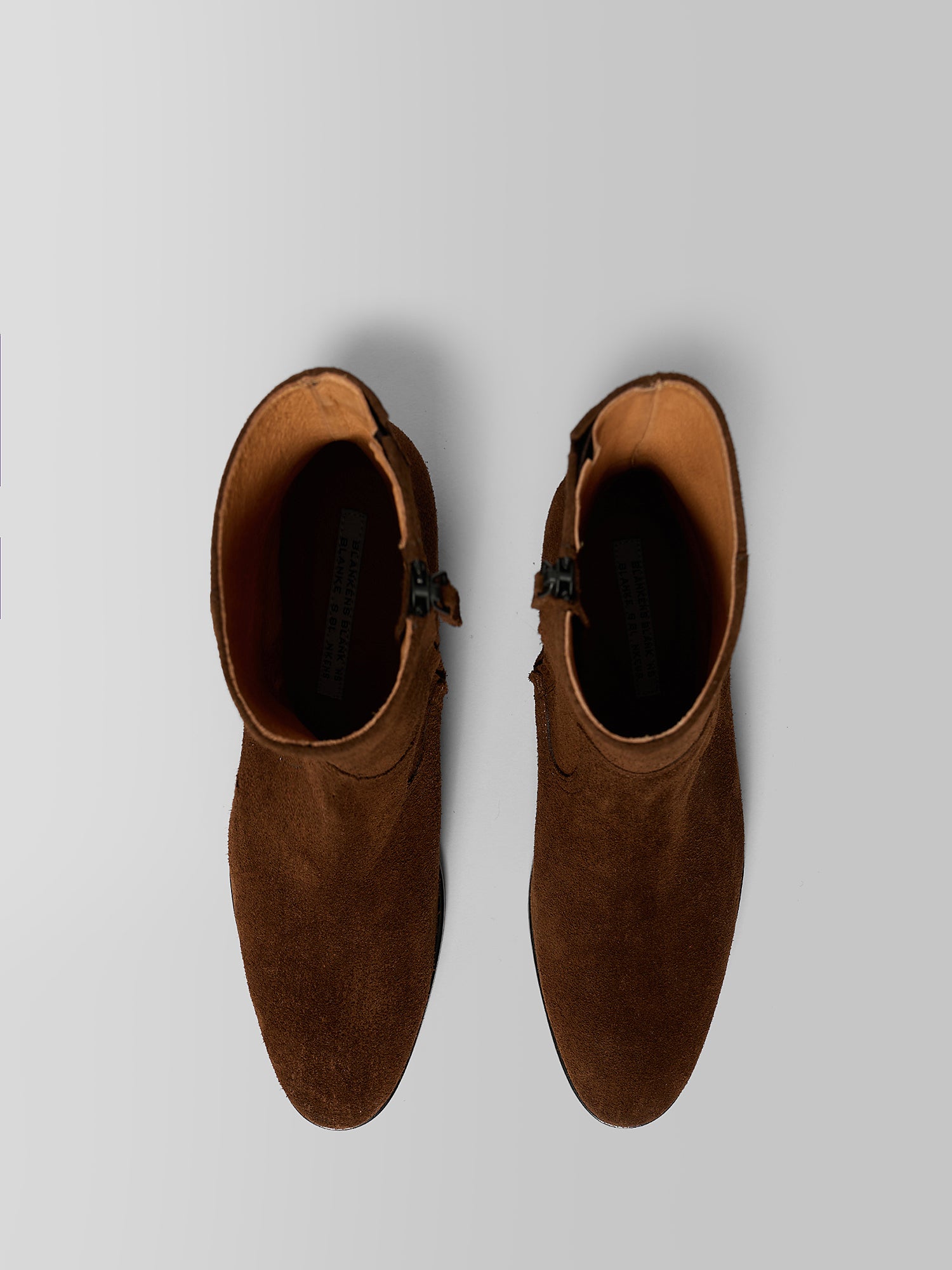 Blankens The Alva Brown Suede Boots