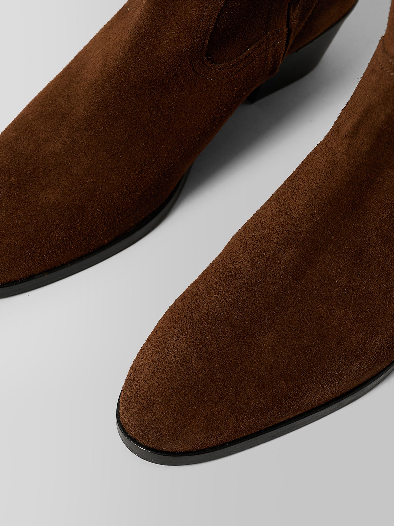 Blankens The Alva Brown Suede Boots
