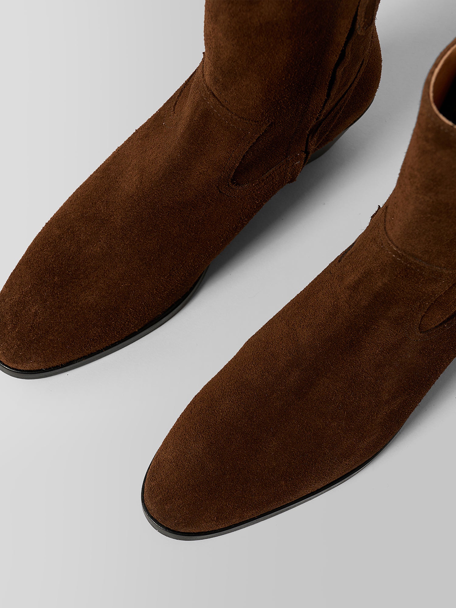 Blankens The Alva Brown Suede Boots