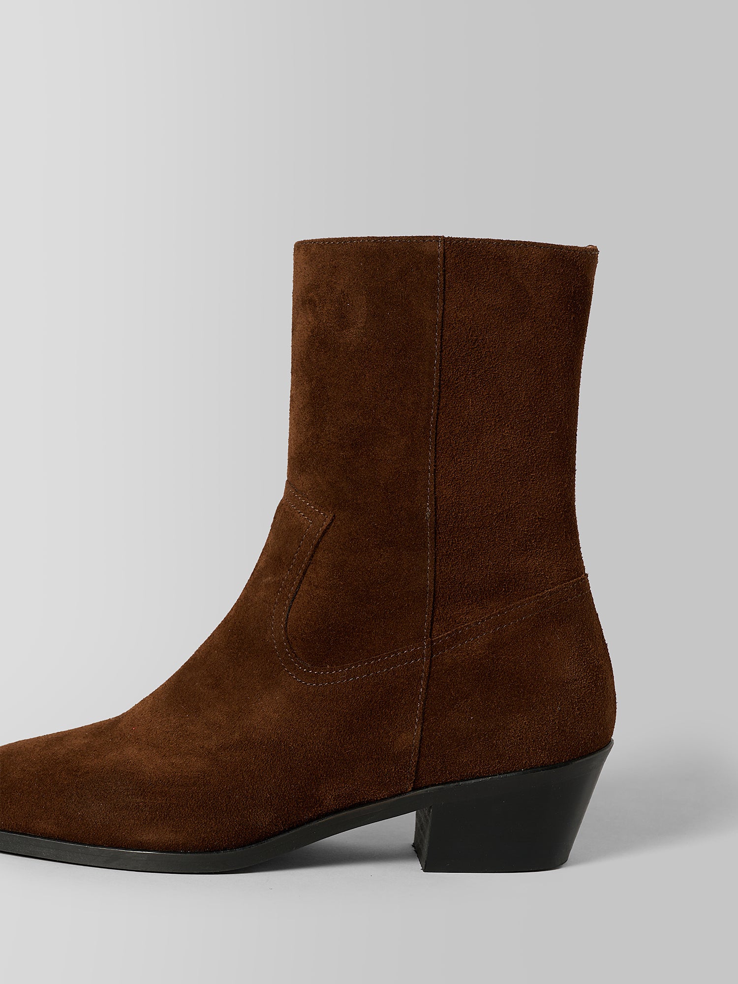 Blankens The Alva Brown Suede Boots