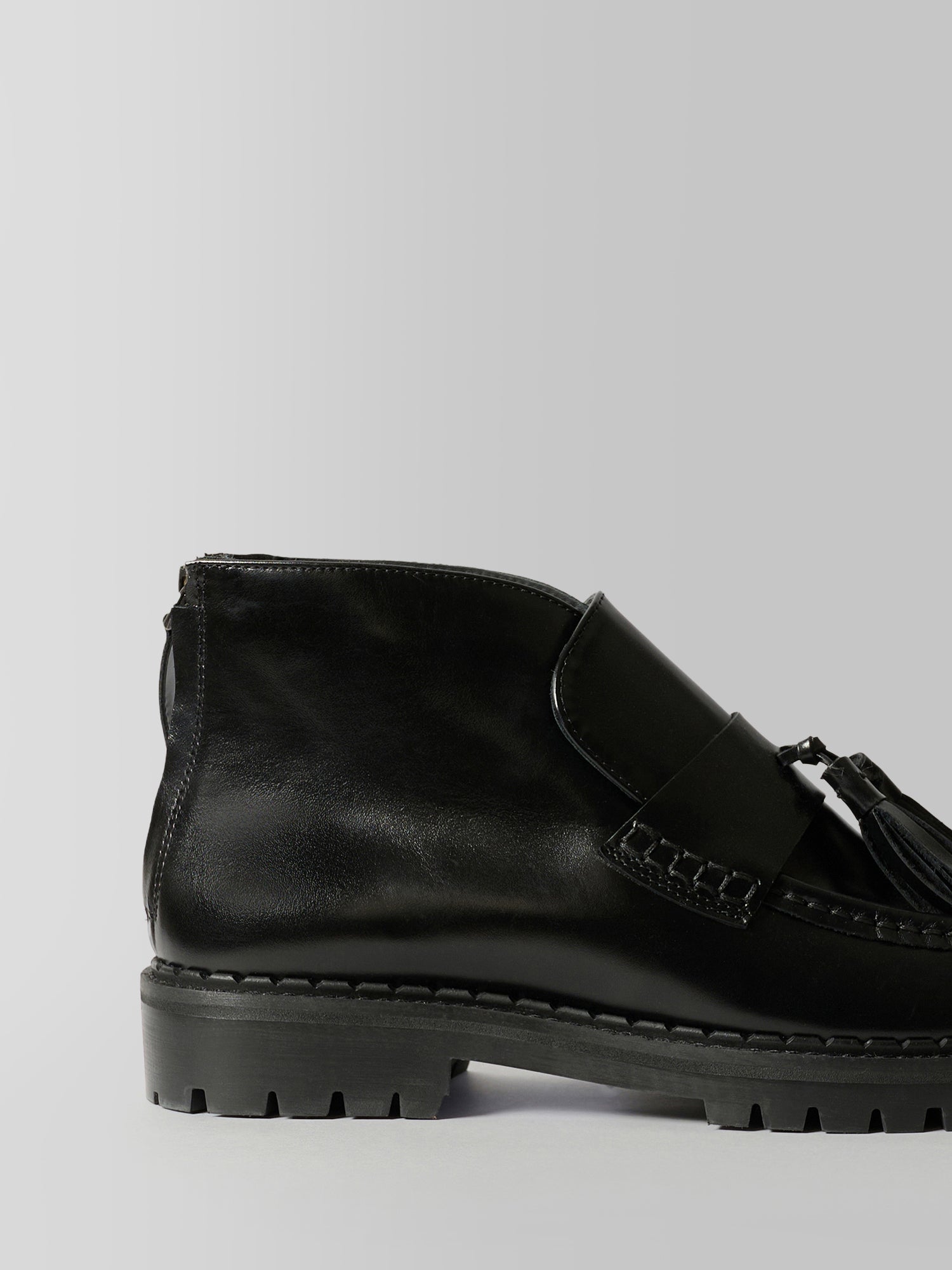 Blankens The Amal Black High Loafers