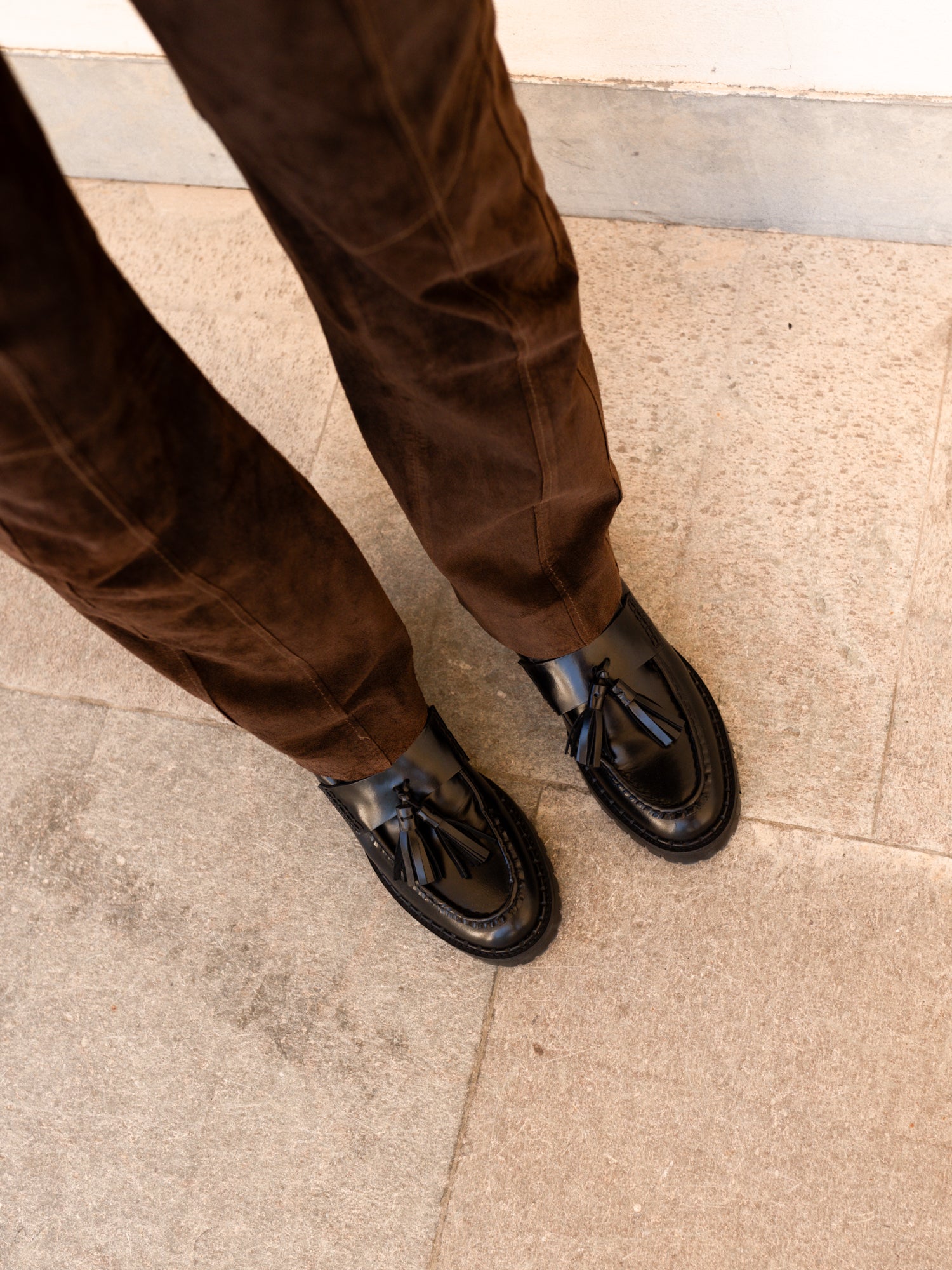 Blankens The Amal Black High Loafers