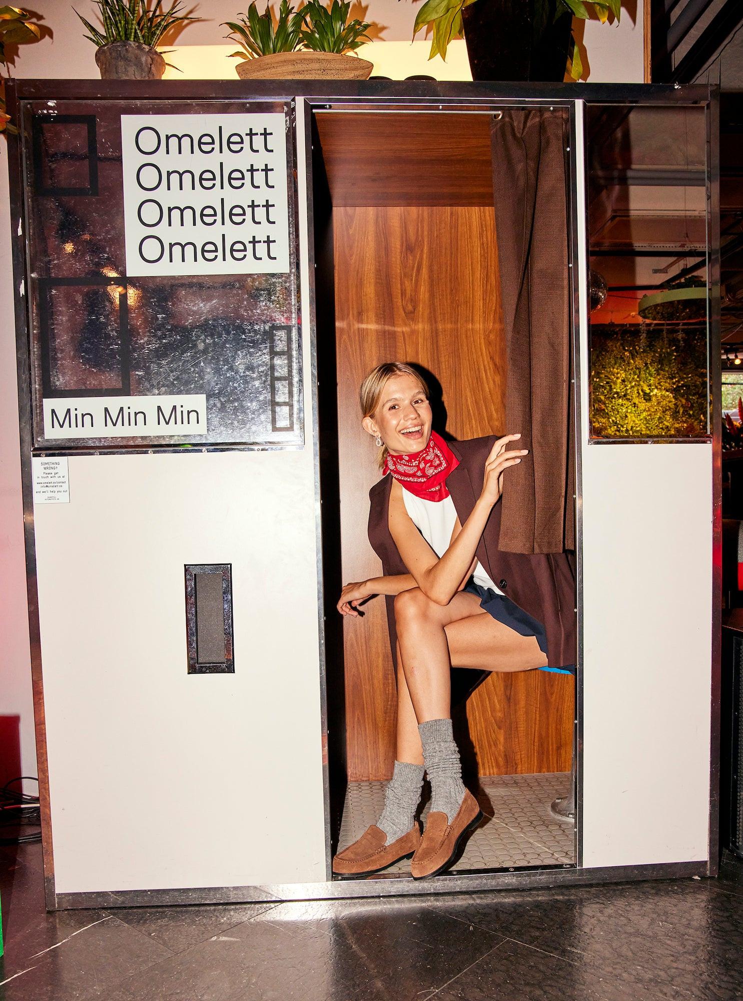 Blankens The Celeste Camel Suede Loafers