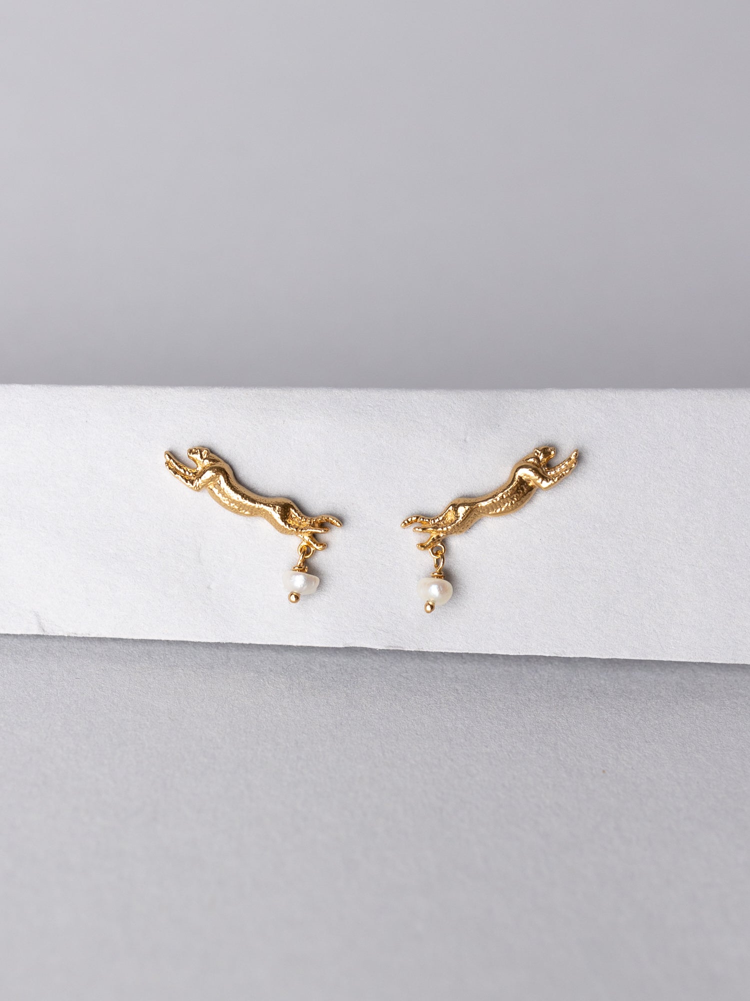 Blankens The Cheetah earring gold