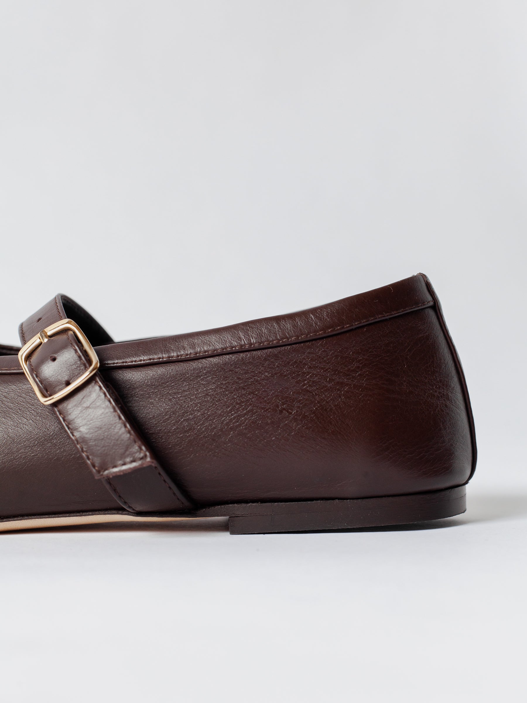 Blankens The Delphine Brown Mary Jane Ballerina