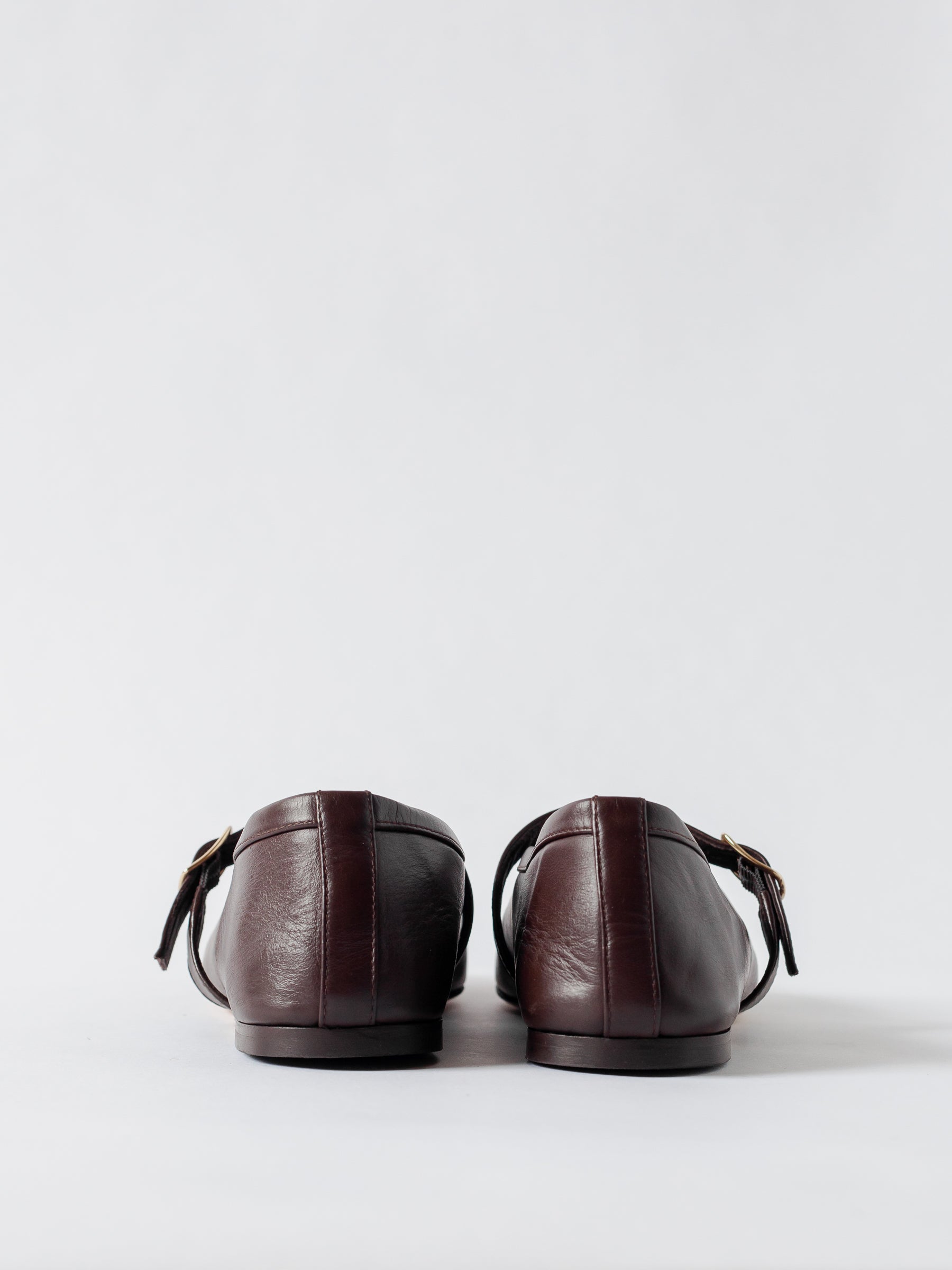 Blankens The Delphine Brown Mary Jane Ballerina