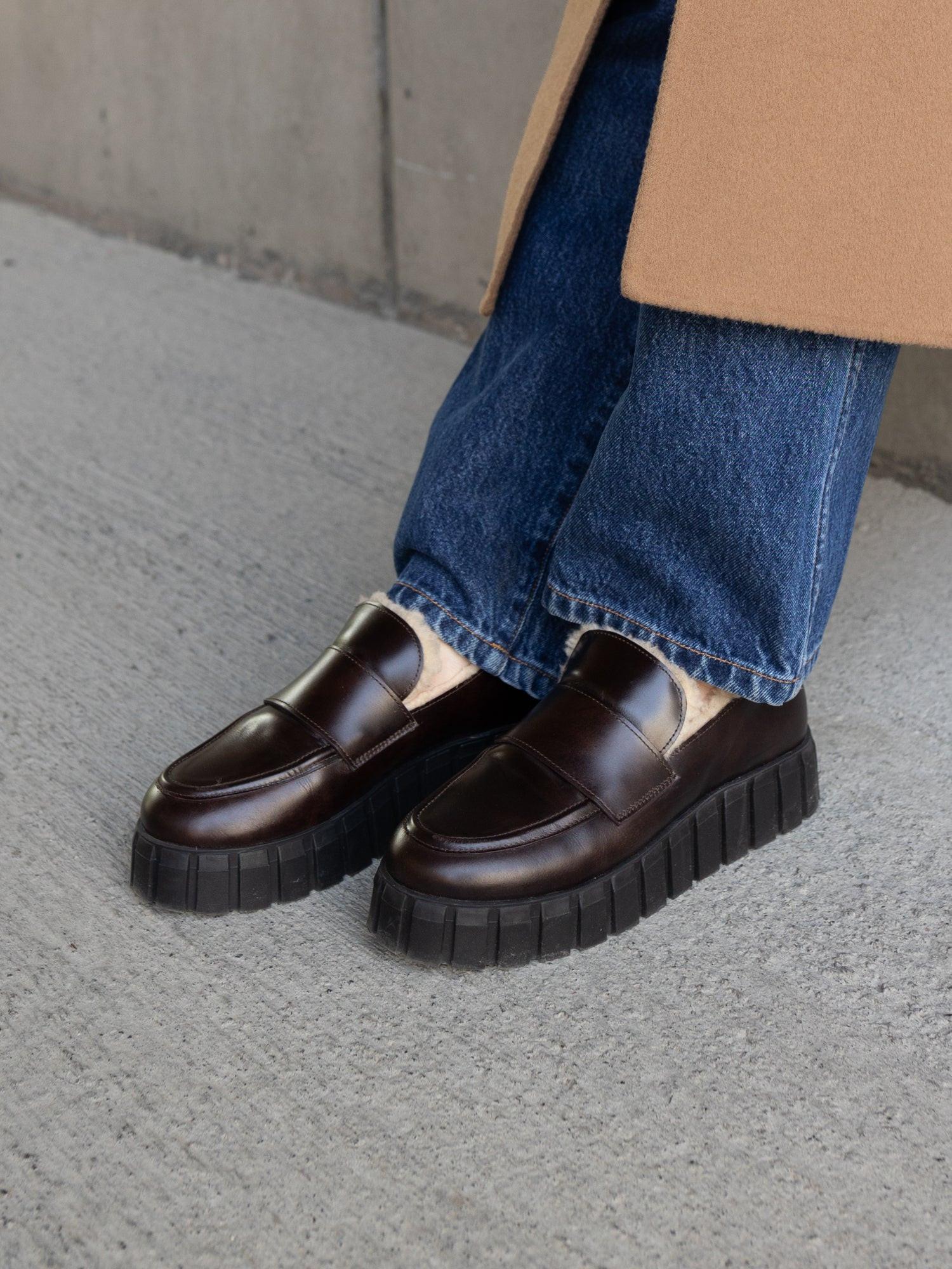 Blankens The Hana Loafer Washed brown