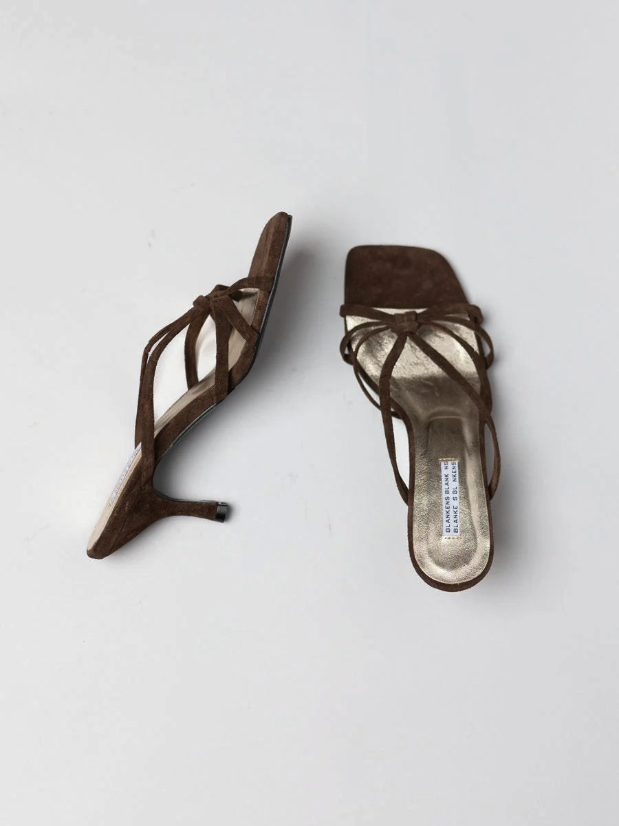 The Jennie Chocolate Suede