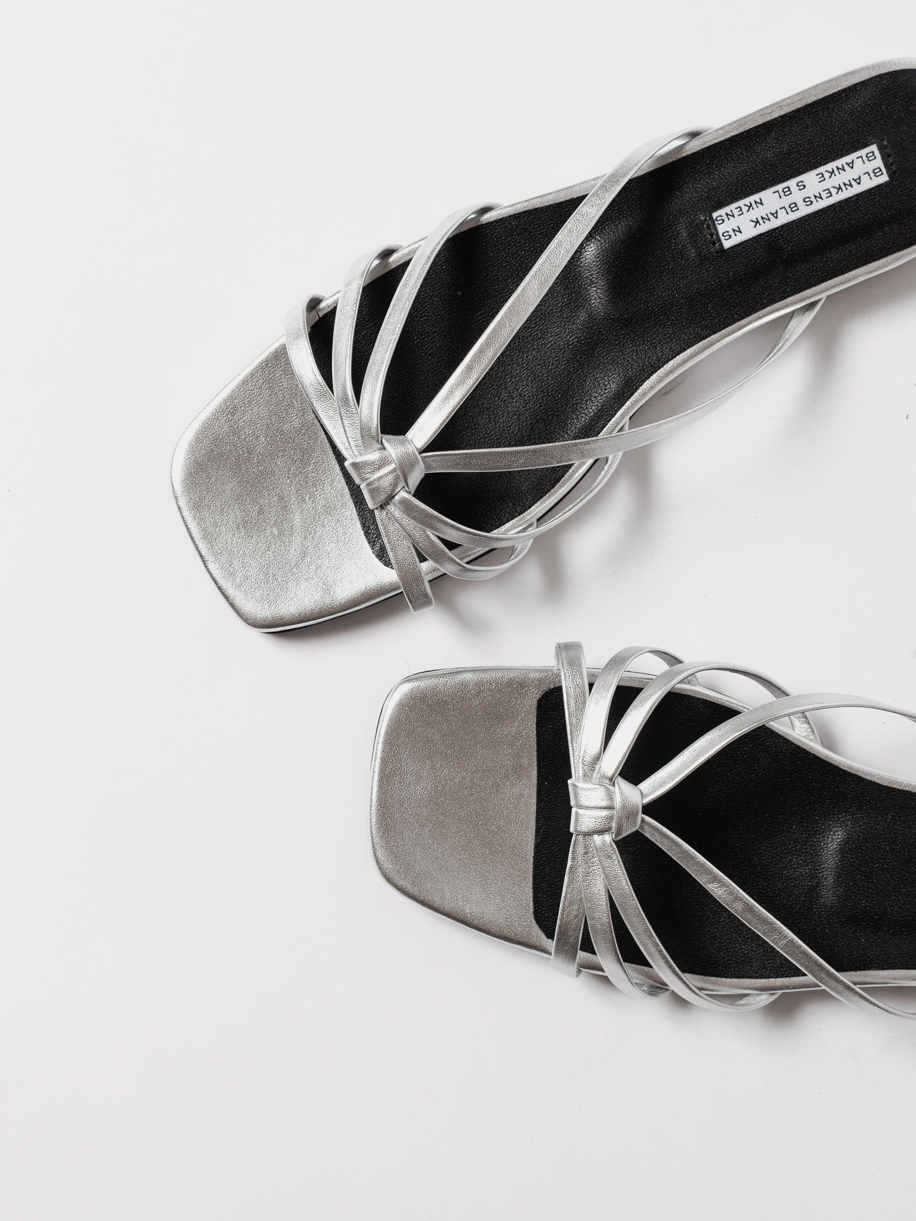 Blankens The Jennie Flat Silver