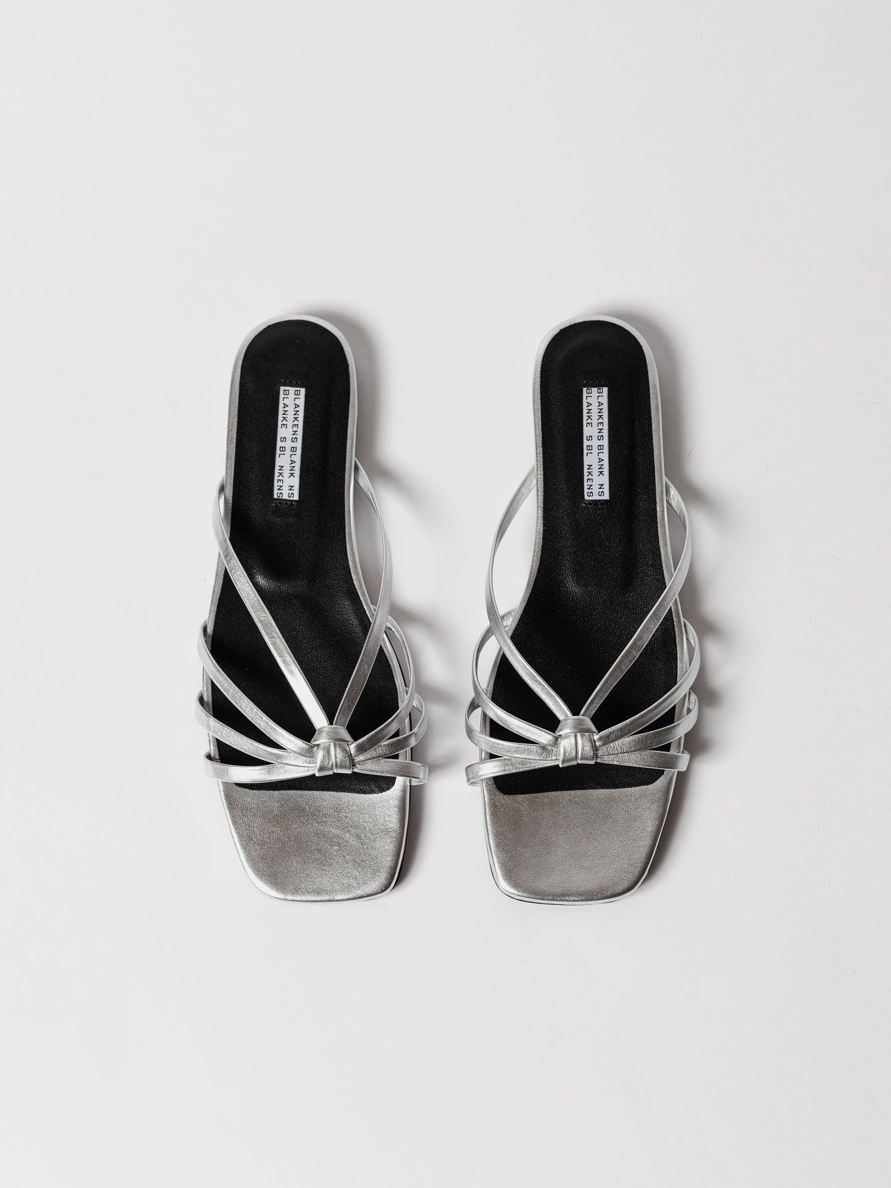 Blankens The Jennie Flat Silver