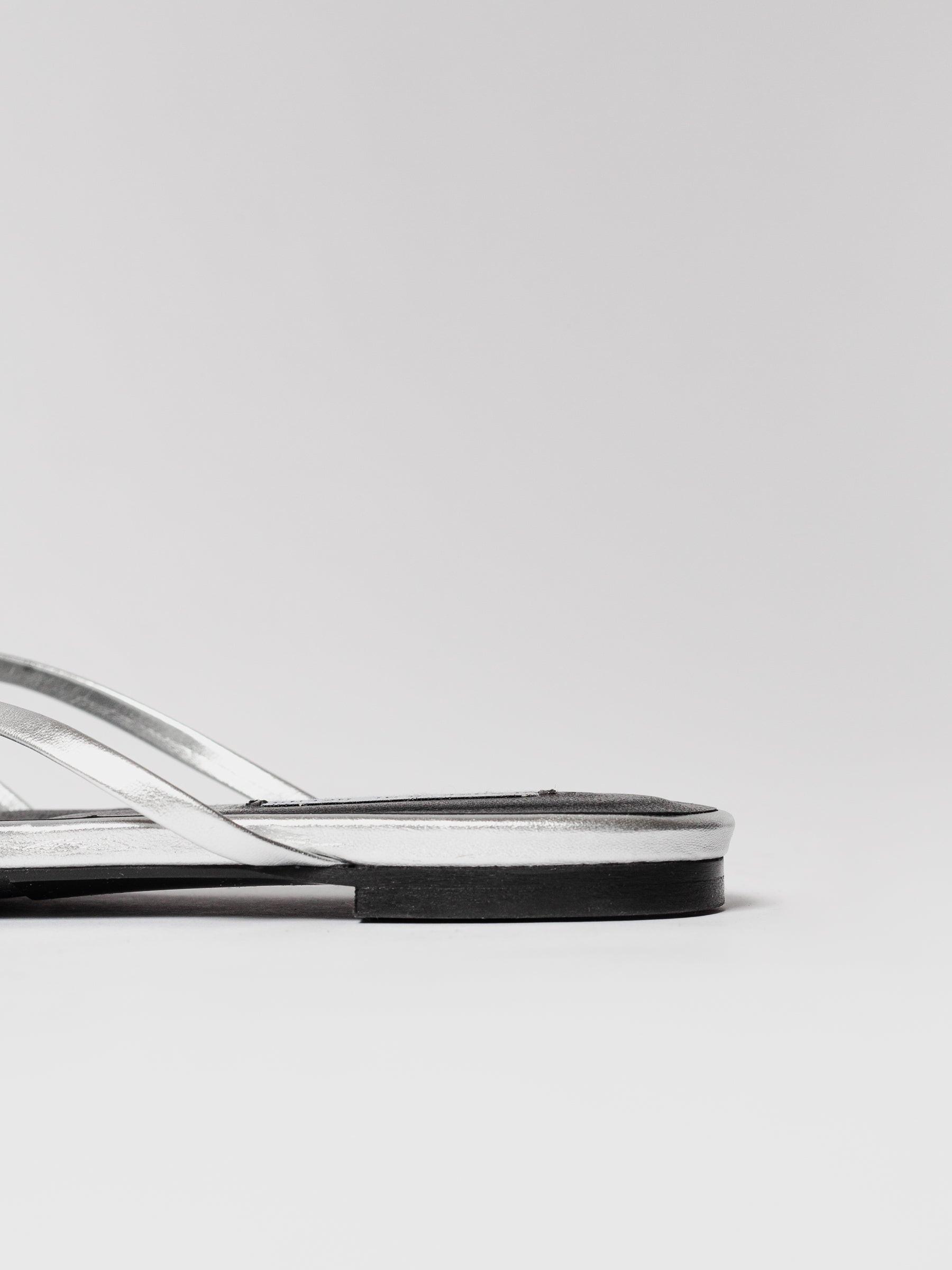 Blankens The Jennie Flat Silver