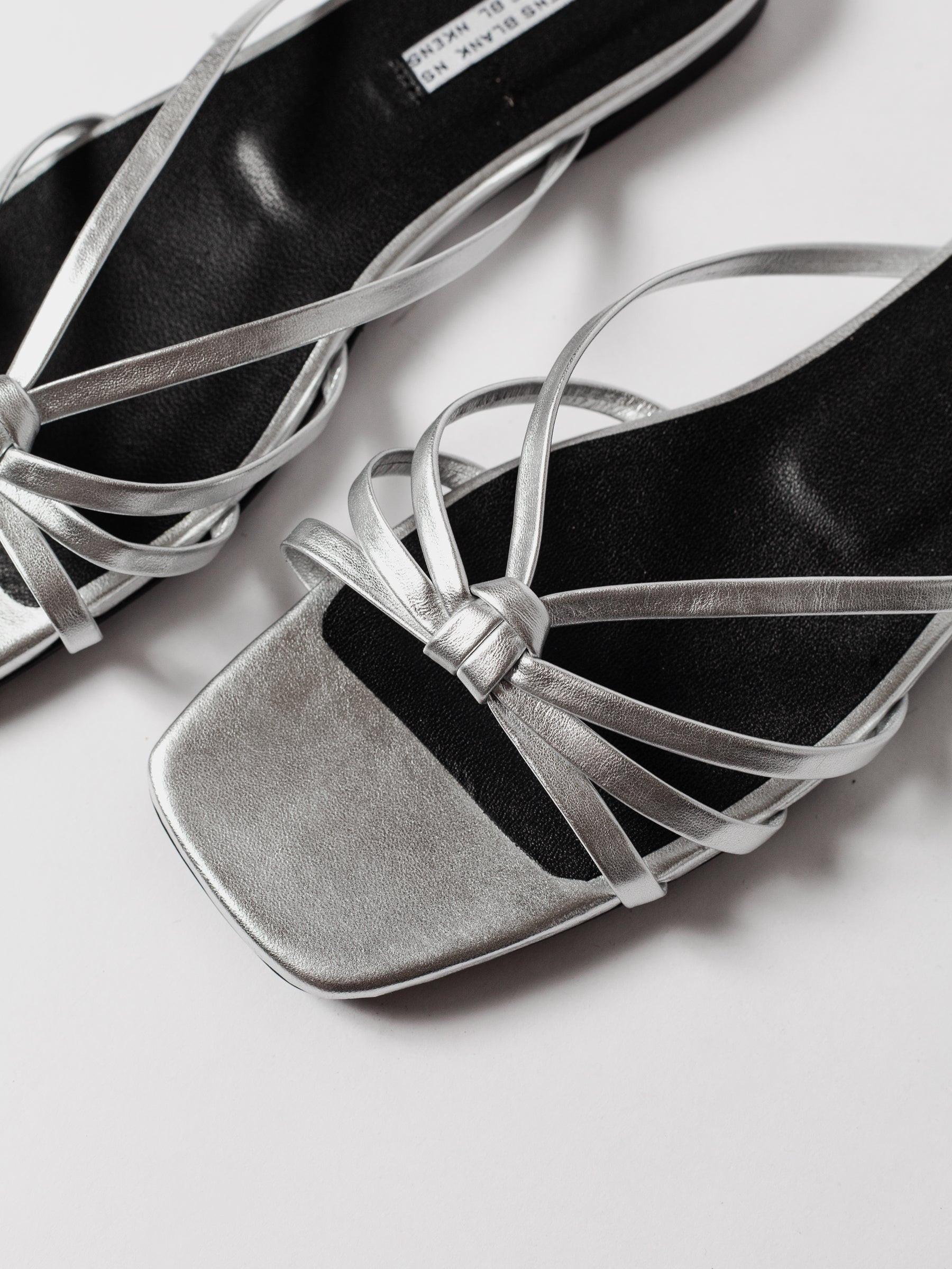 Blankens The Jennie Flat Silver