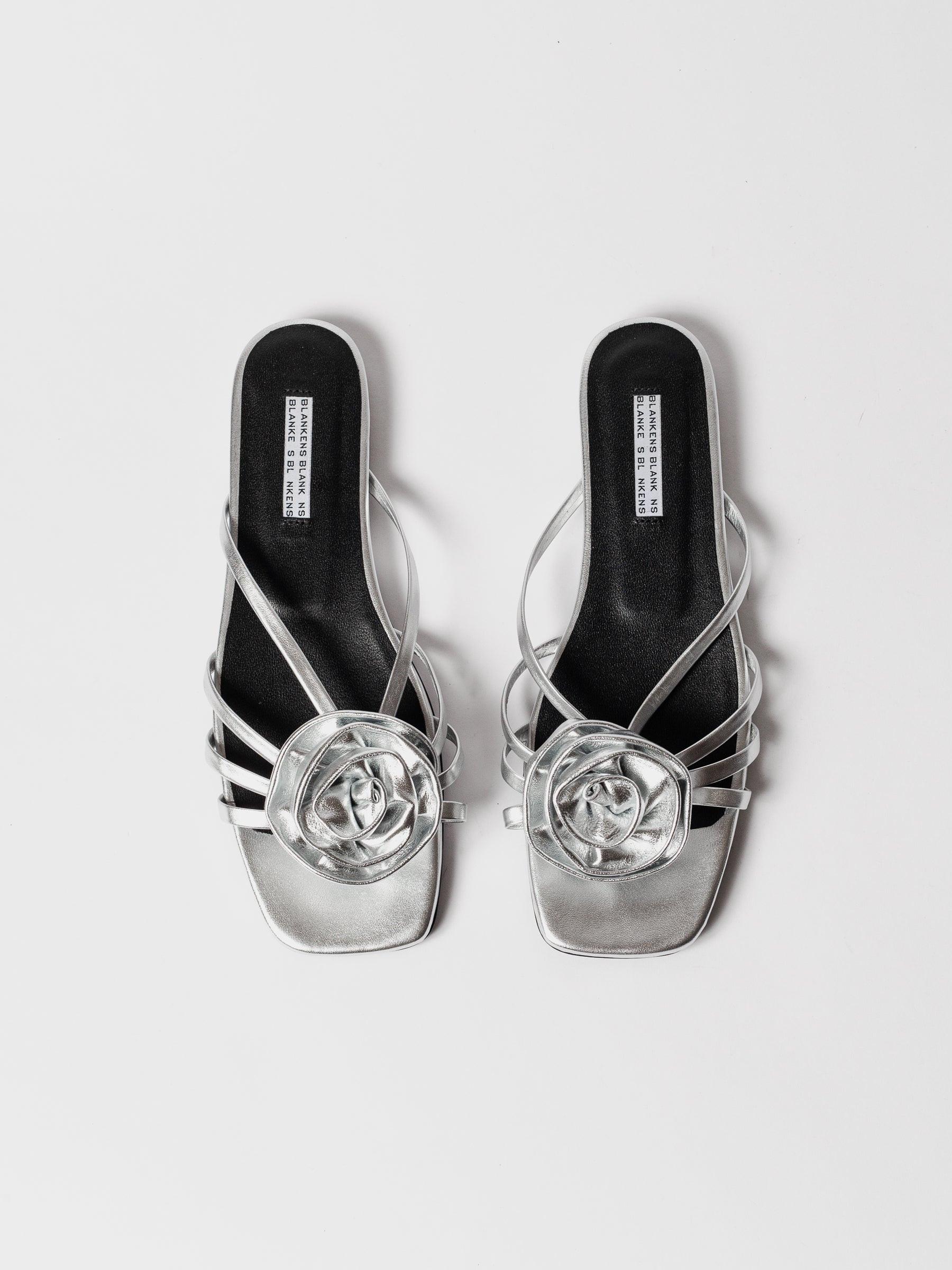 Blankens The Jennie Flat Silver