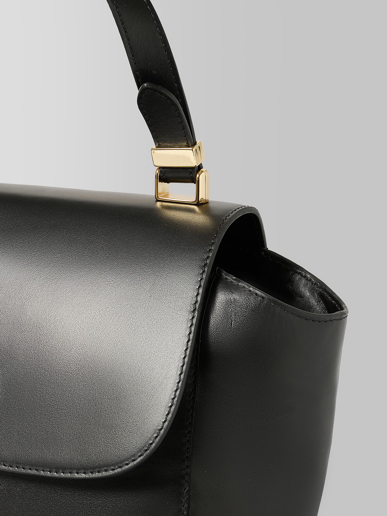 Blankens The Madison Black Leather Handbag