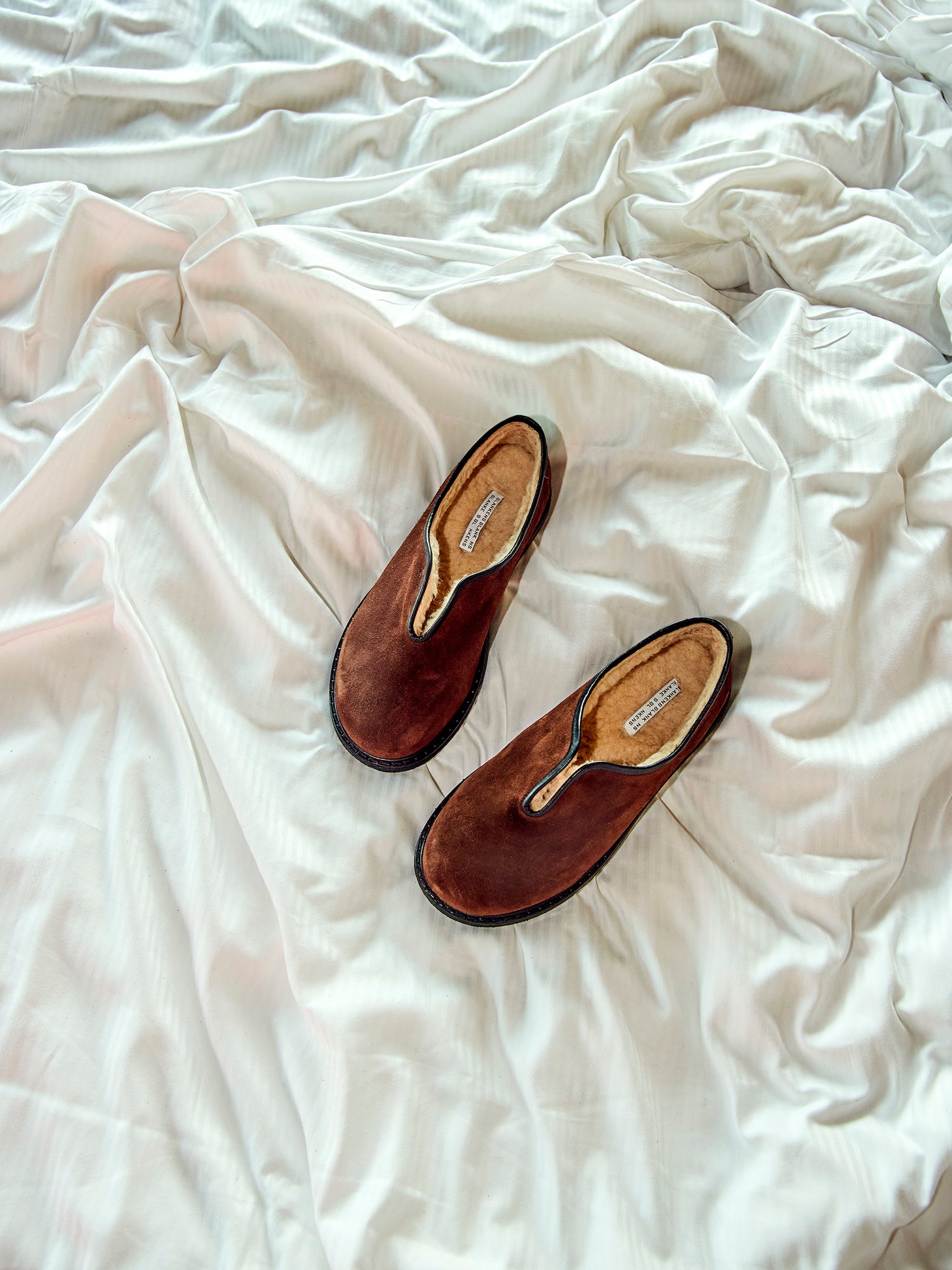 Blankens The Malin suede slip-on flats