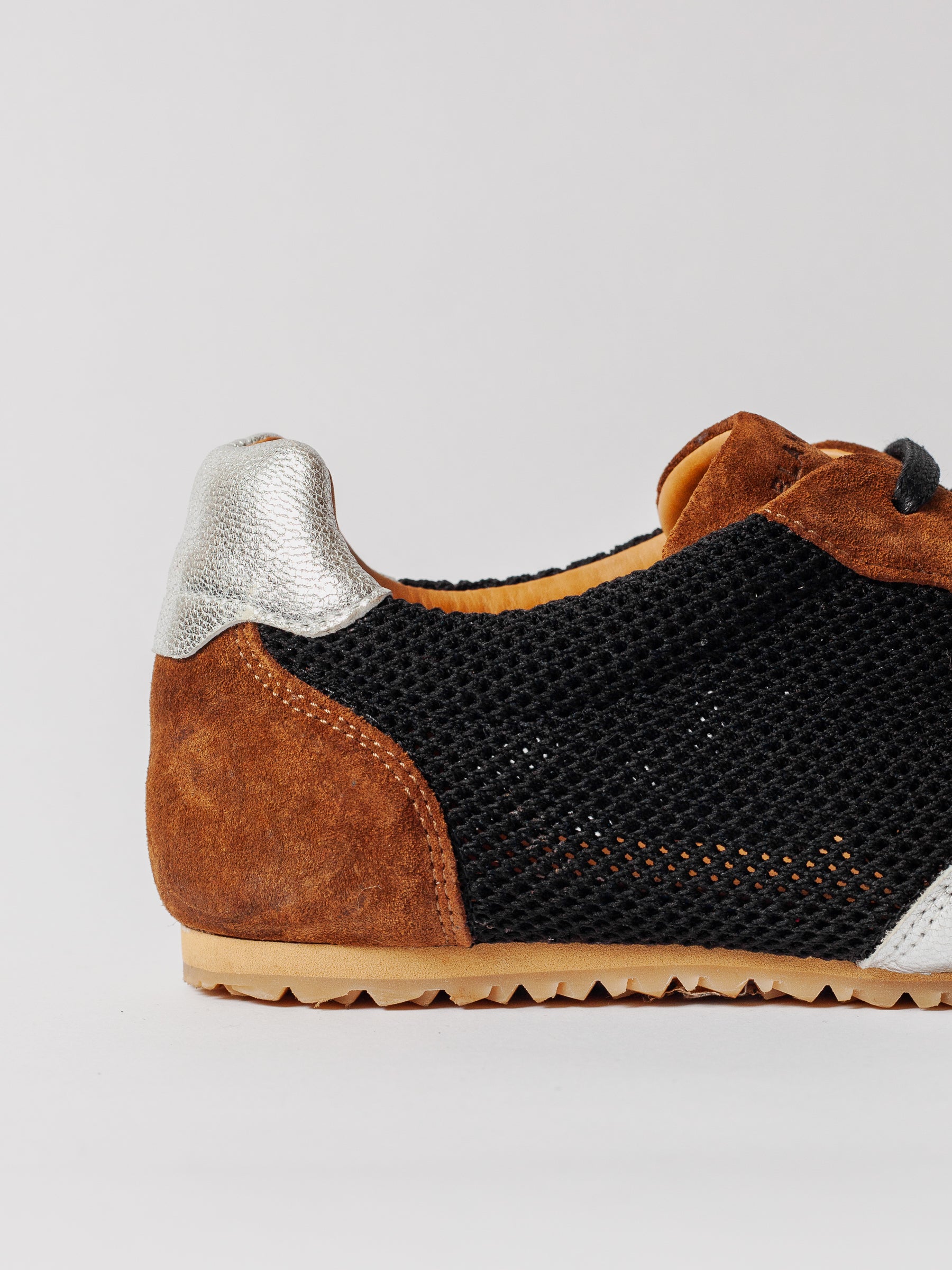 Blankens The May Sneakers Black, Brown and Silver