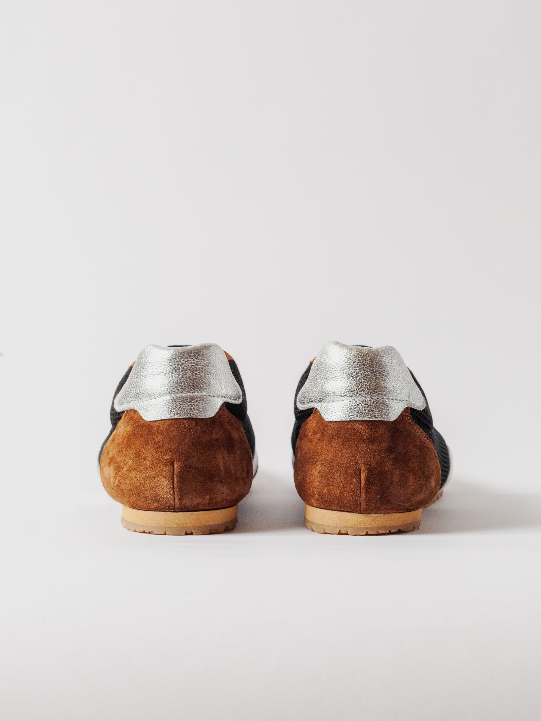 Blankens The May Sneakers Black, Brown and Silver