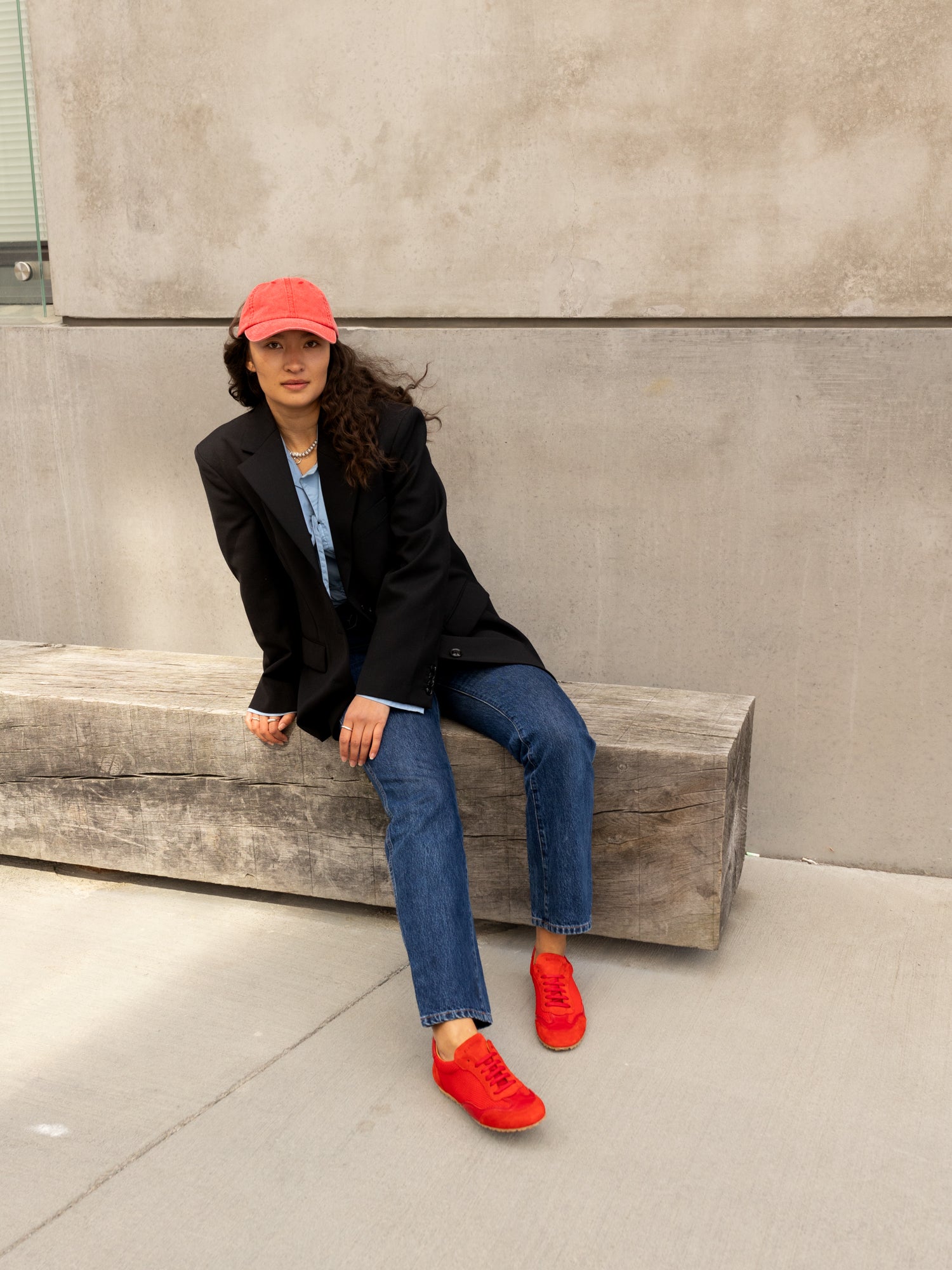 Blankens The May Sneekers in Red