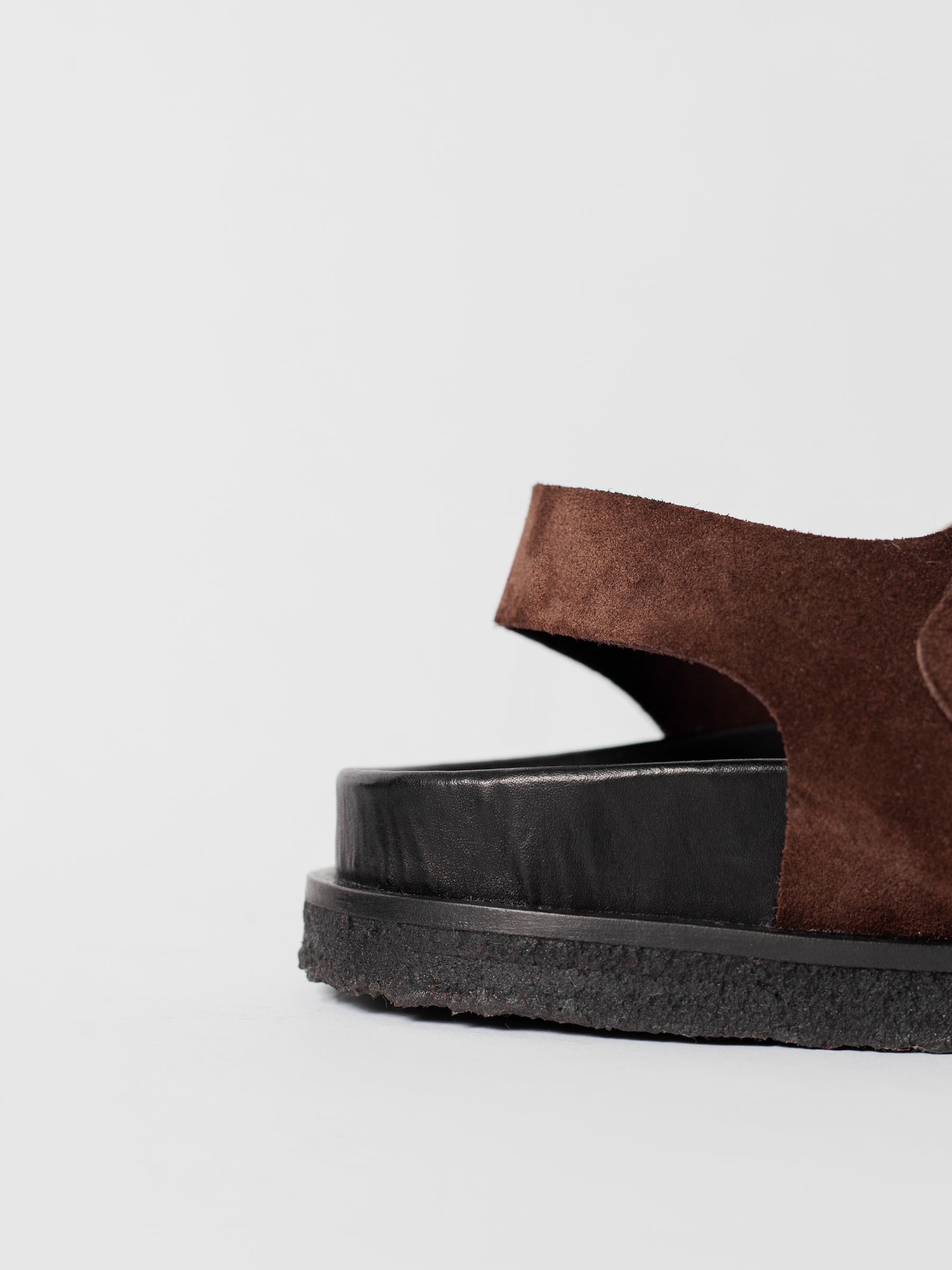 Blankens The Sanremo Suede Brown sandals
