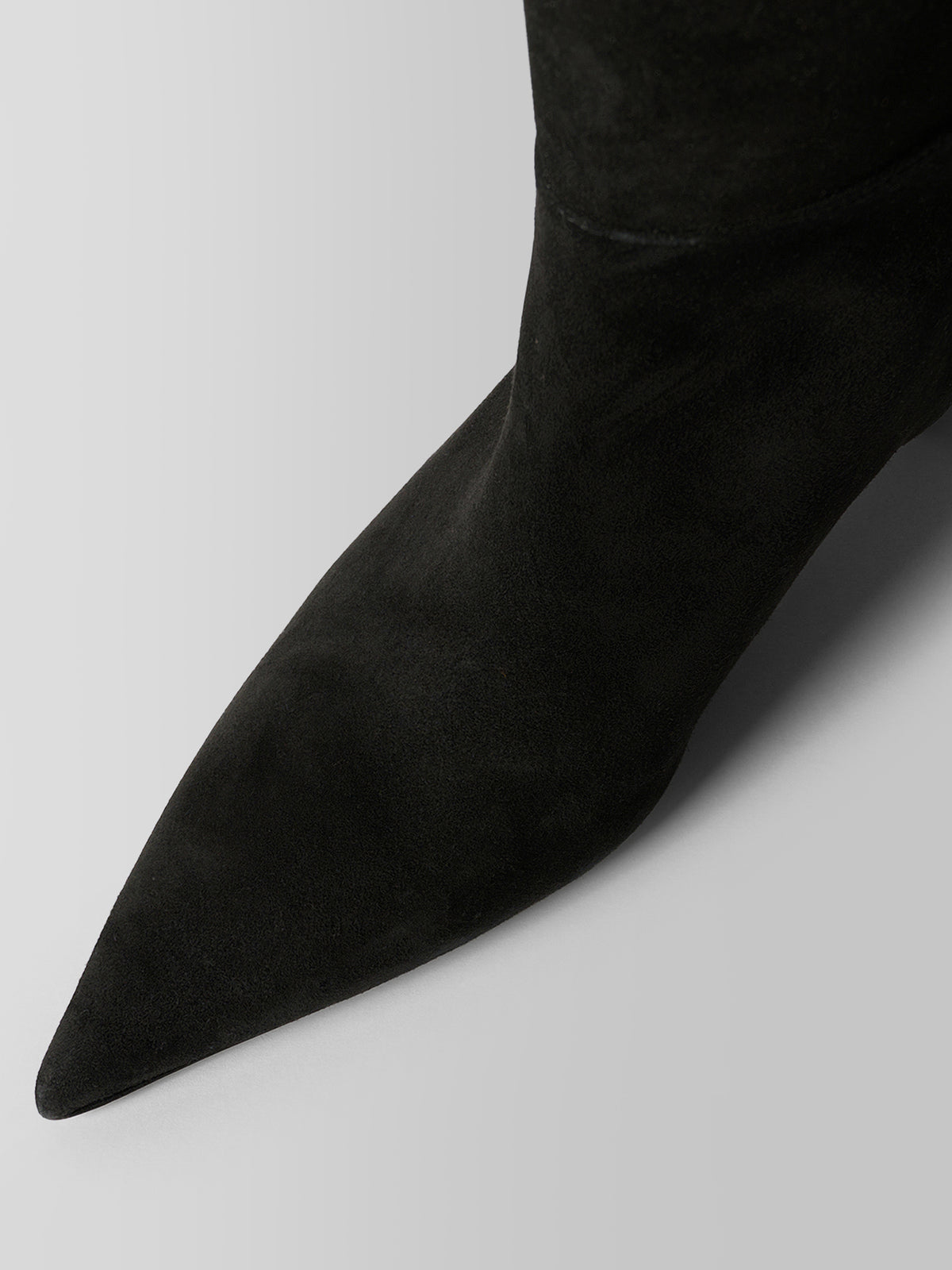 Blankens The Sydney Black Suede Knee-high Boots
