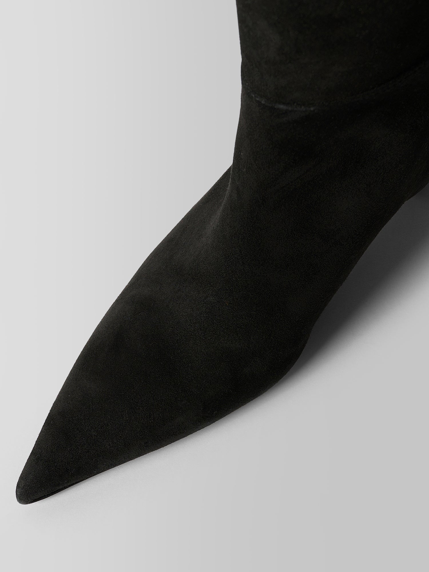 Blankens The Sydney Black Suede Knee-high Boots