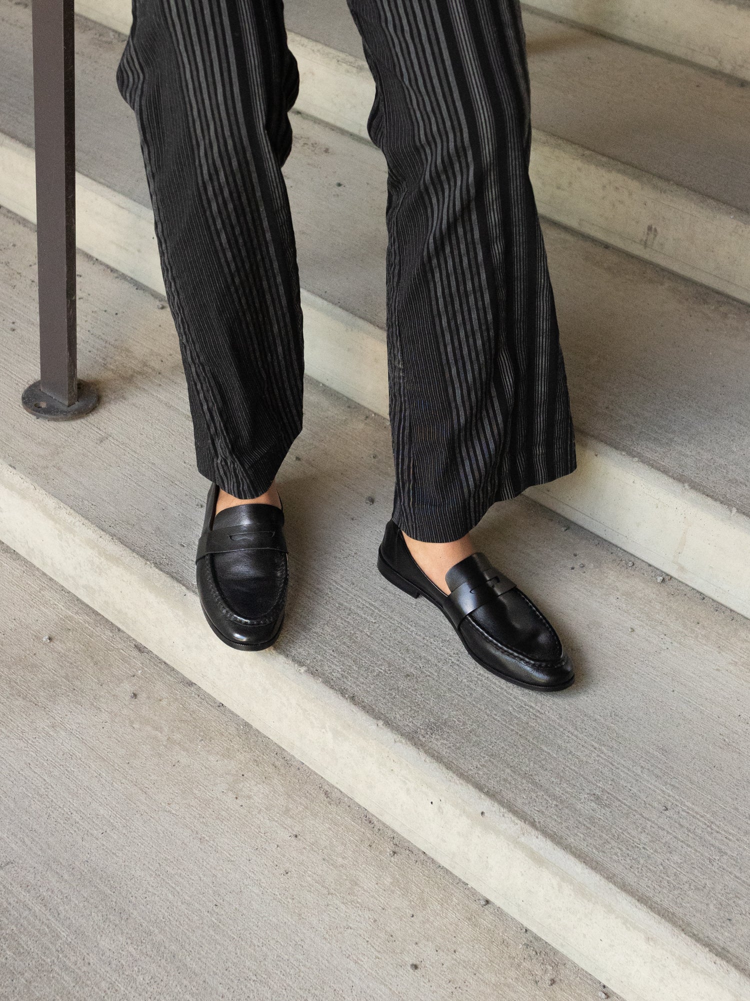 Blankens The Vienna black leather loafer
