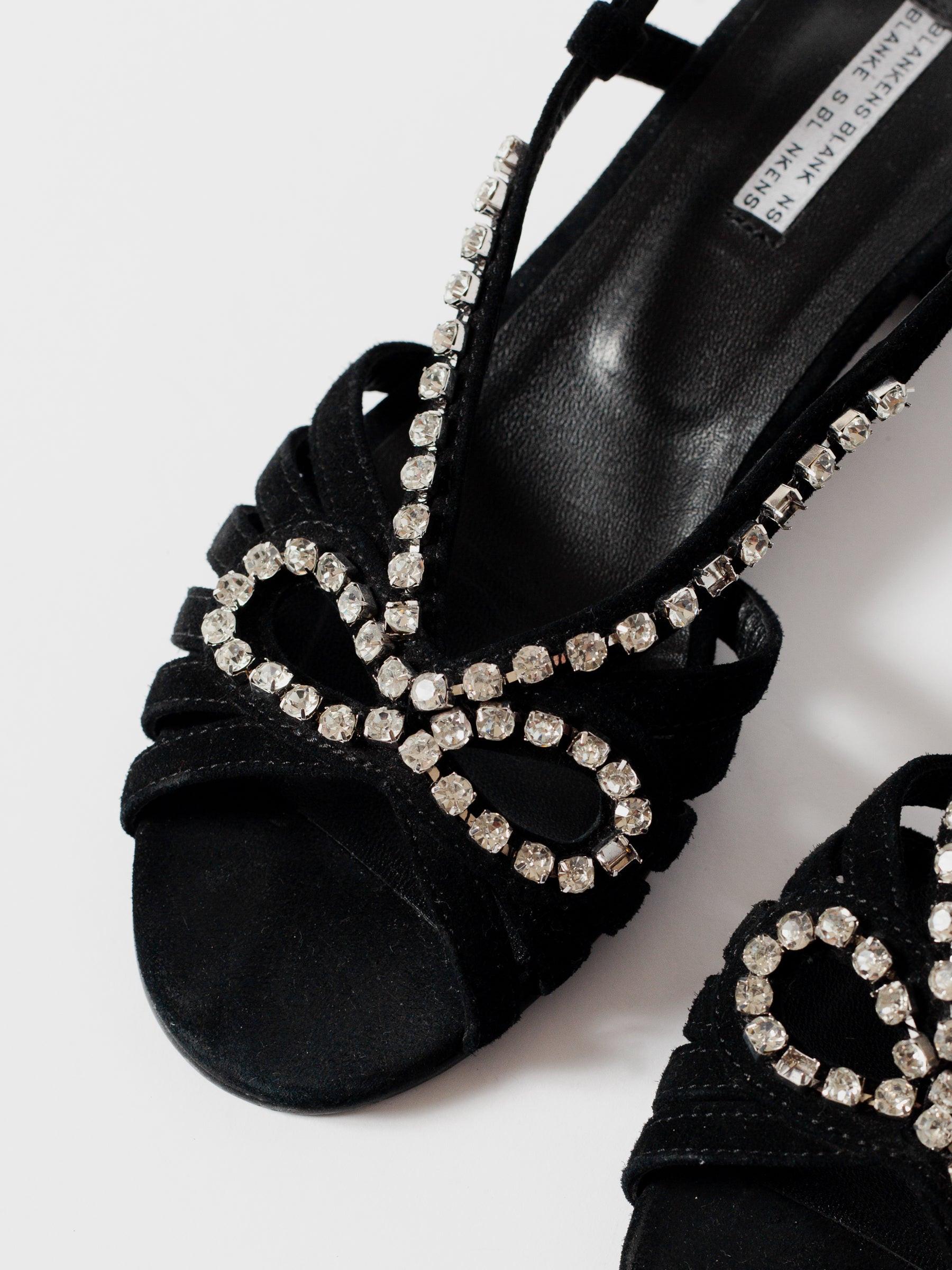Blankens The Vita rhinestone heels