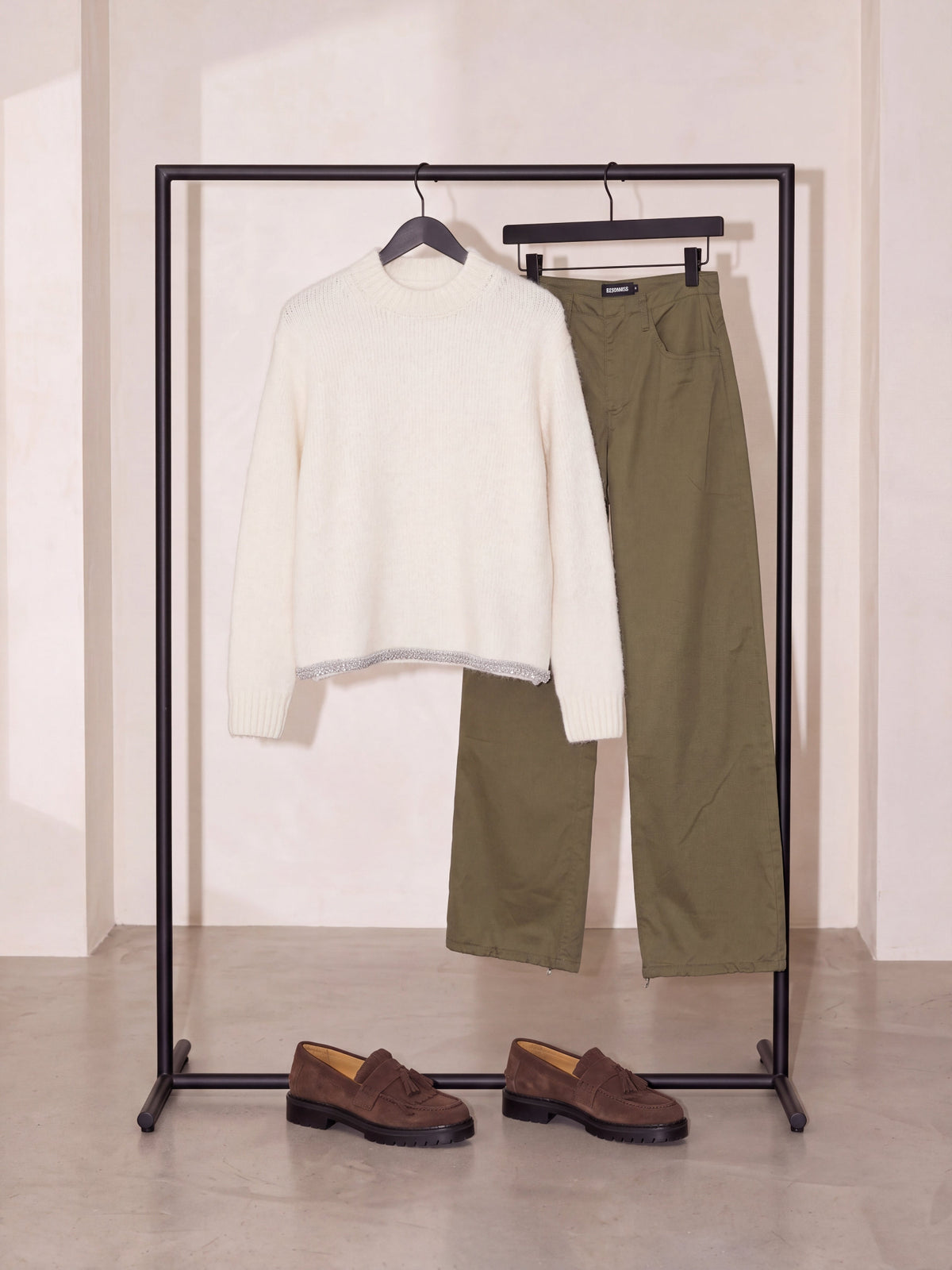 Blankens The Amal Brown Suede Loafer