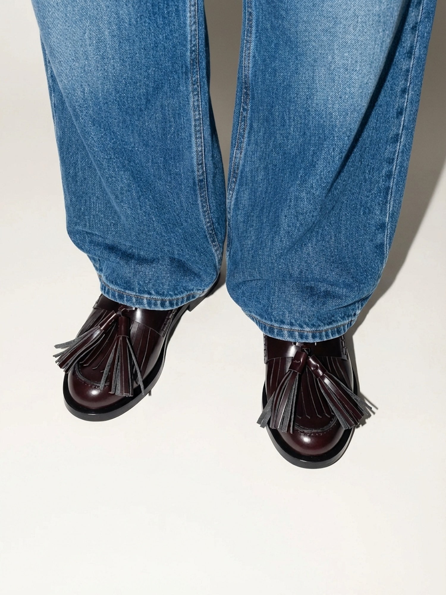 Blankens The Verona Burgundy Brown Tassel Loafer