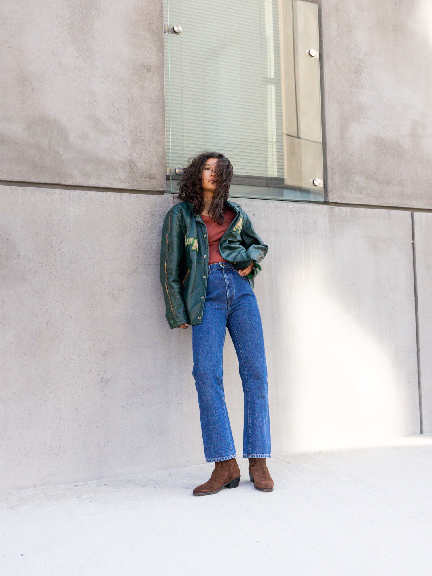THE ALVA BROWN SUEDE ZIPPER BOOT