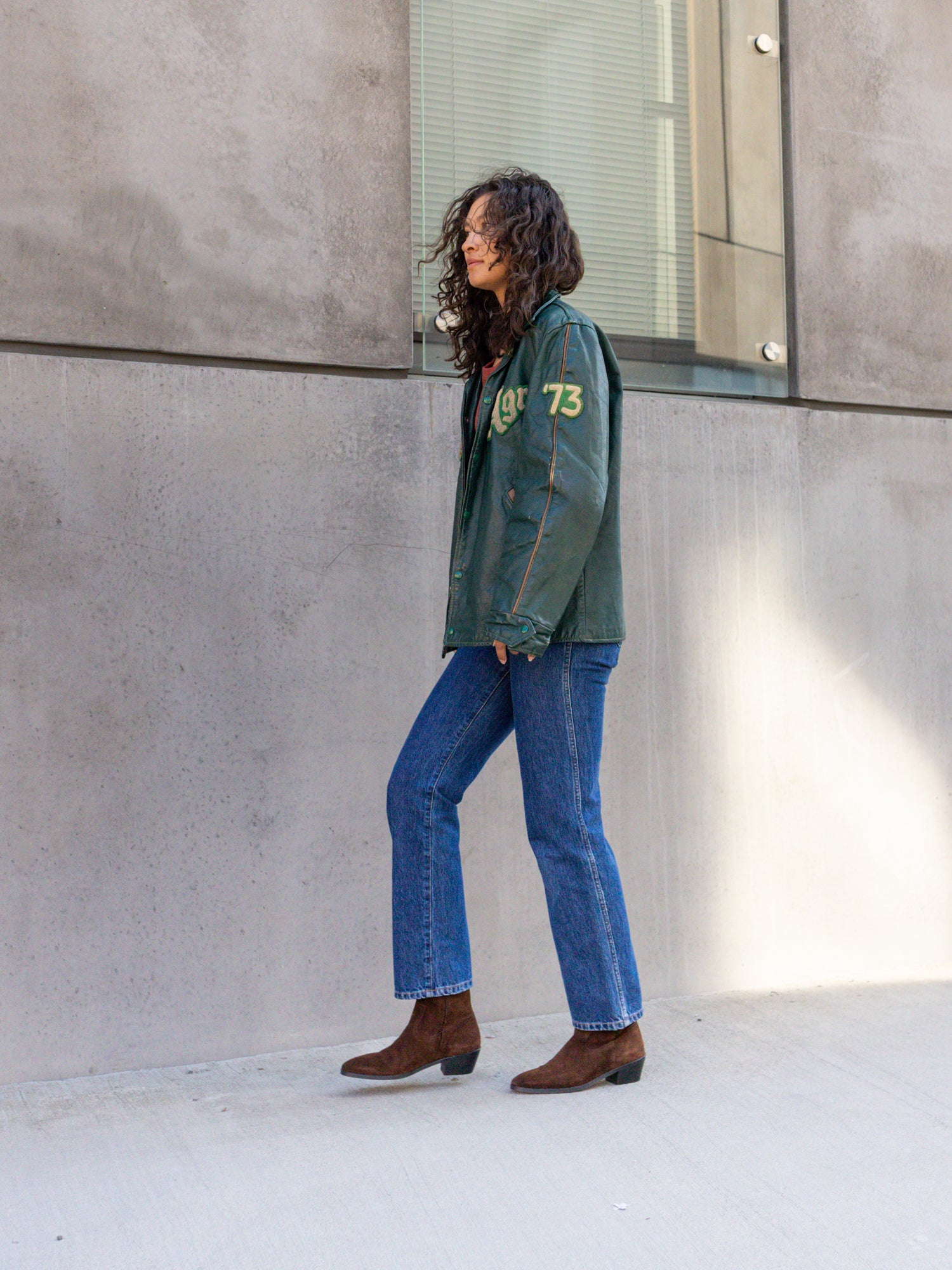 THE ALVA BROWN SUEDE ZIPPER BOOT
