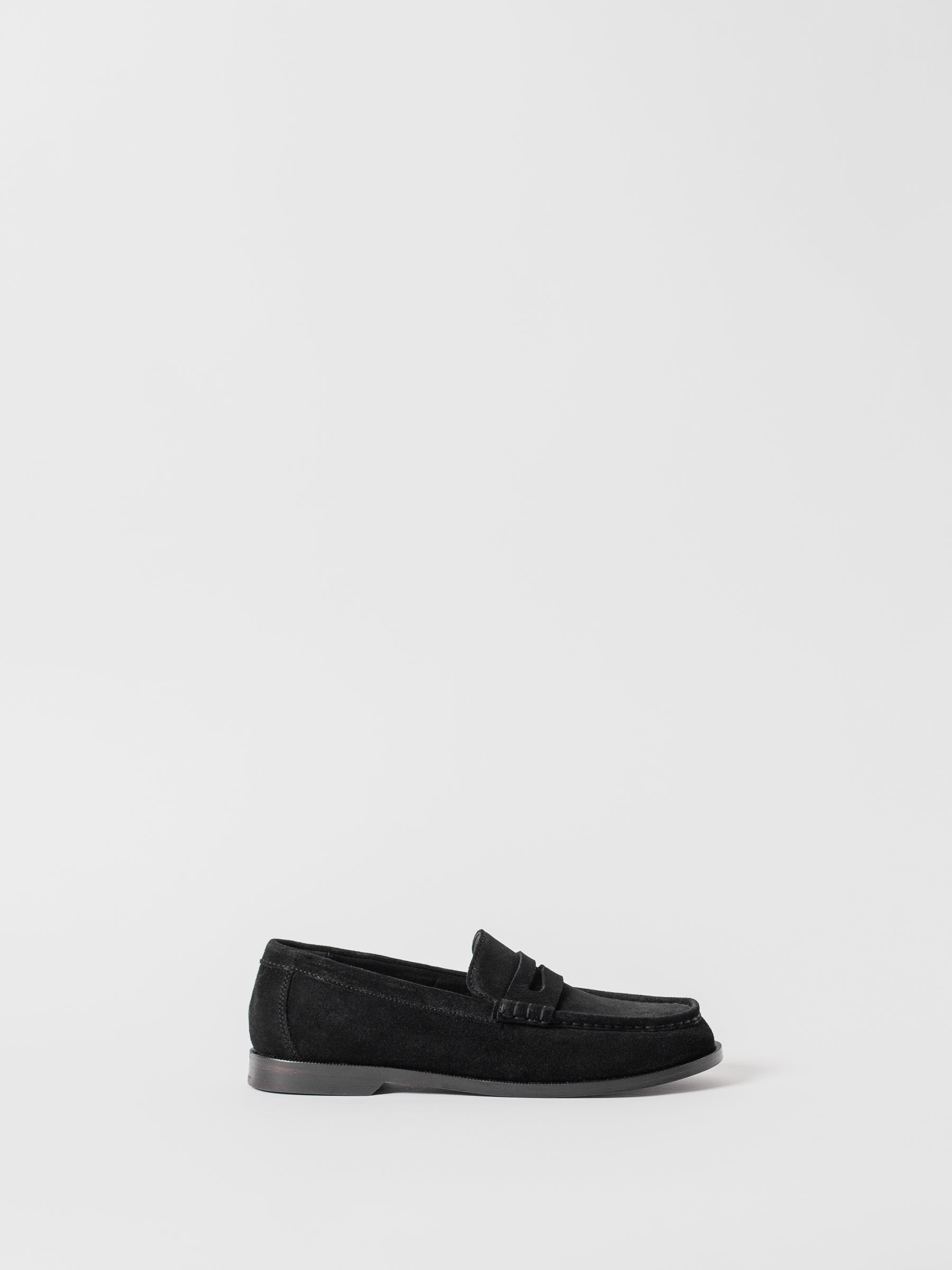 THE CELESTE BLACK SUEDE