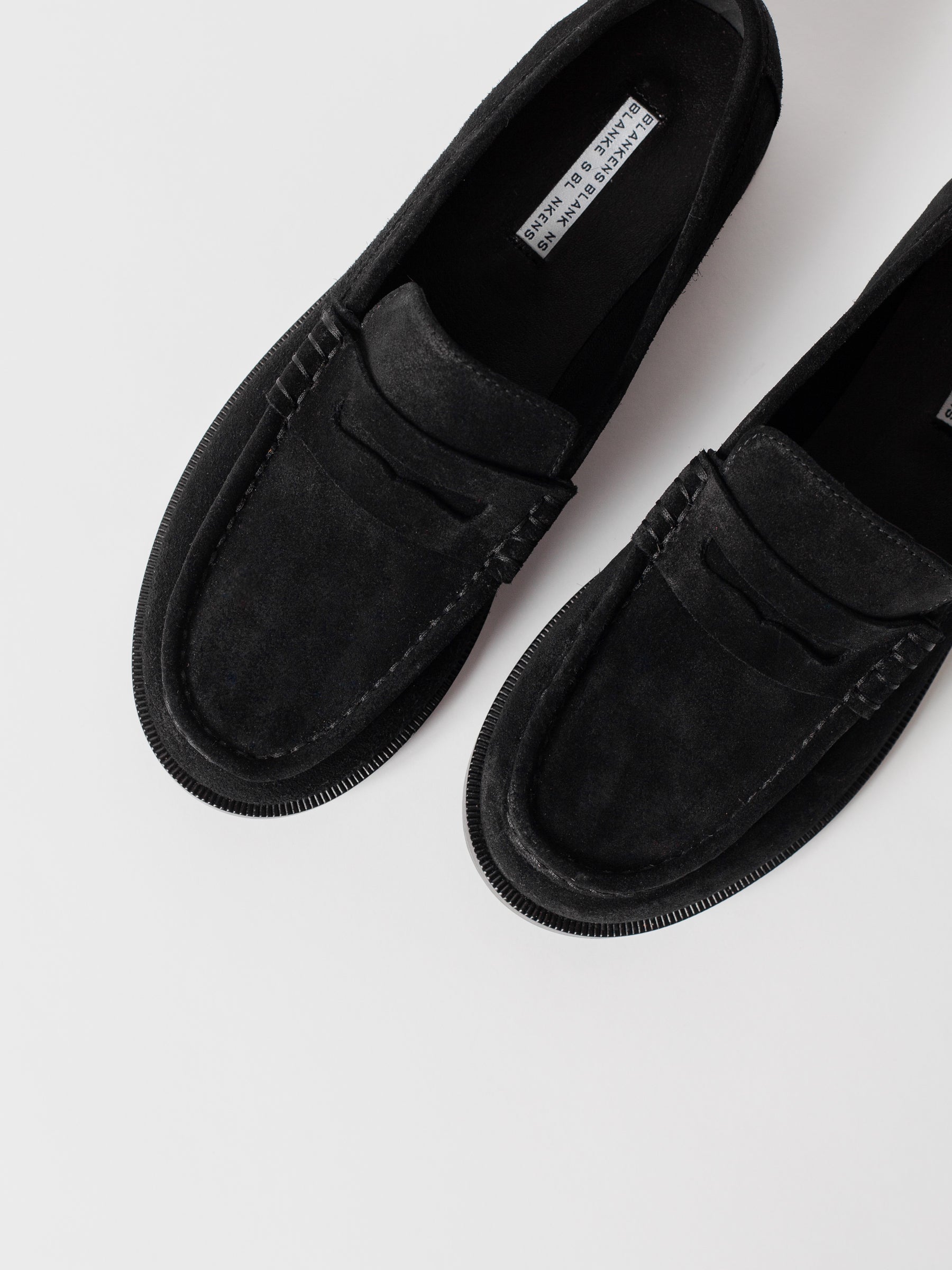 THE CELESTE BLACK SUEDE