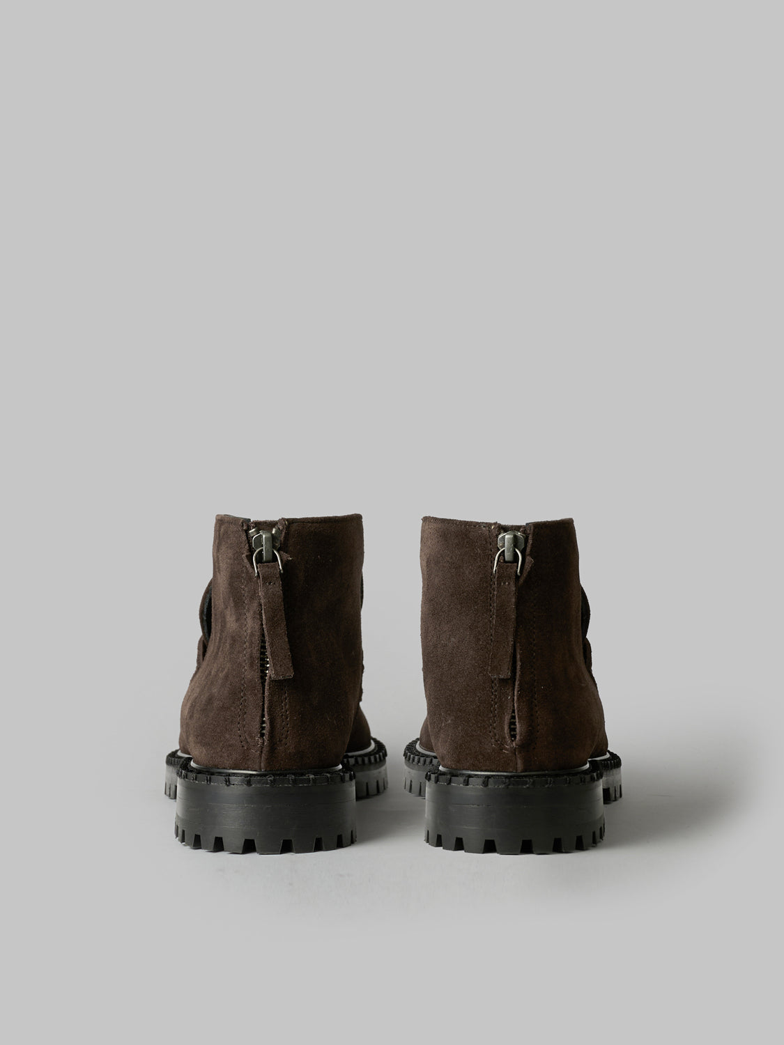THE AMAL HIGH BROWN SUEDE