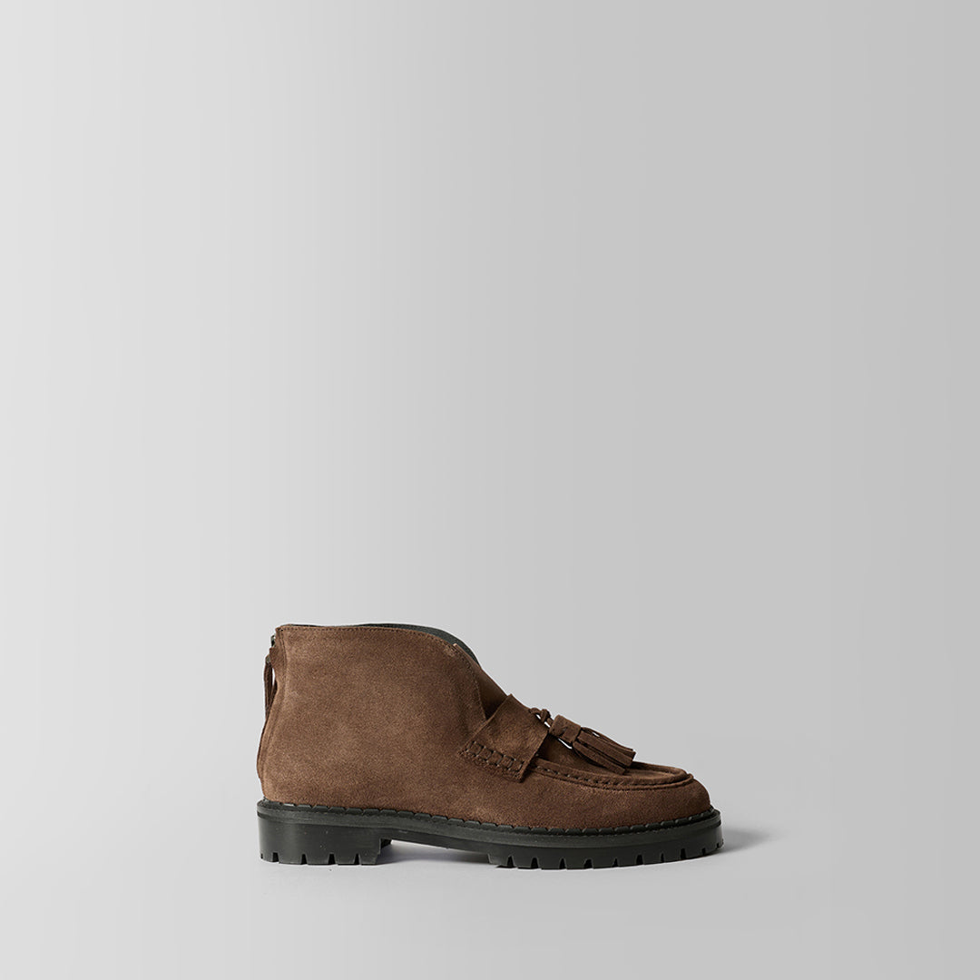 Blankens The Amal Brown High Loafers