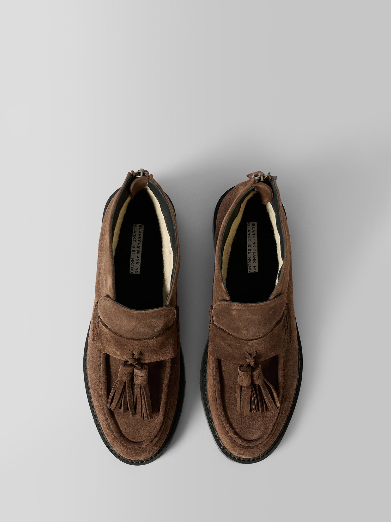 Blankens The Amal Brown High Loafers