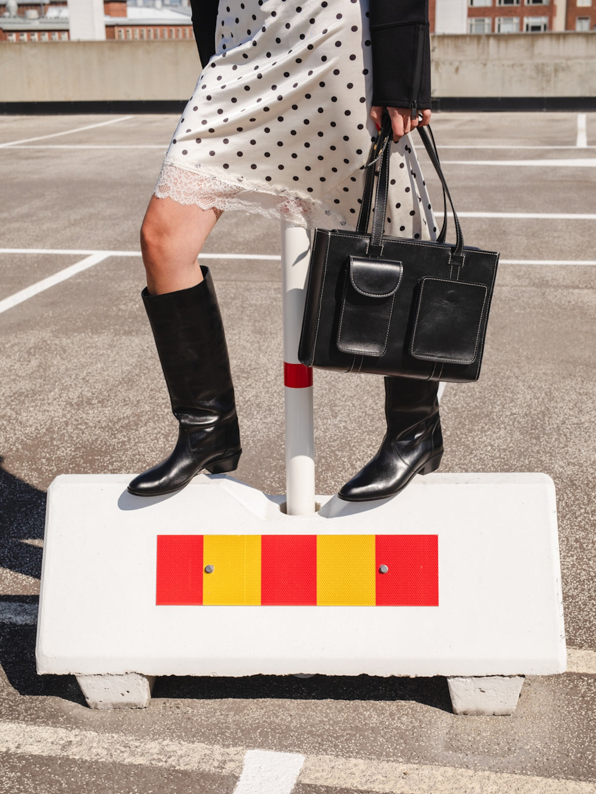 The Frances Black Leather
