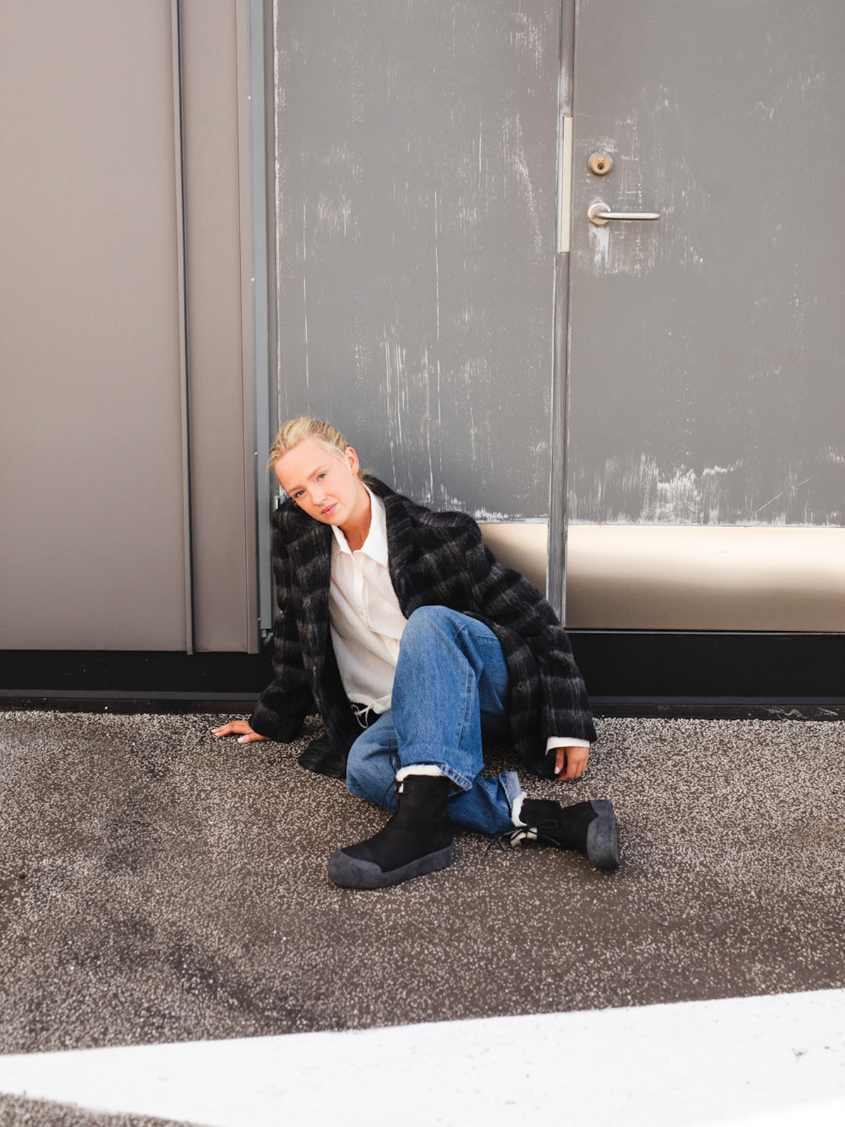 The Klara Black Nubuck