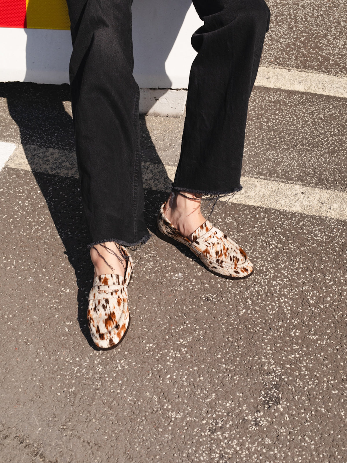 The Vienna Spotted Hair-On Leather