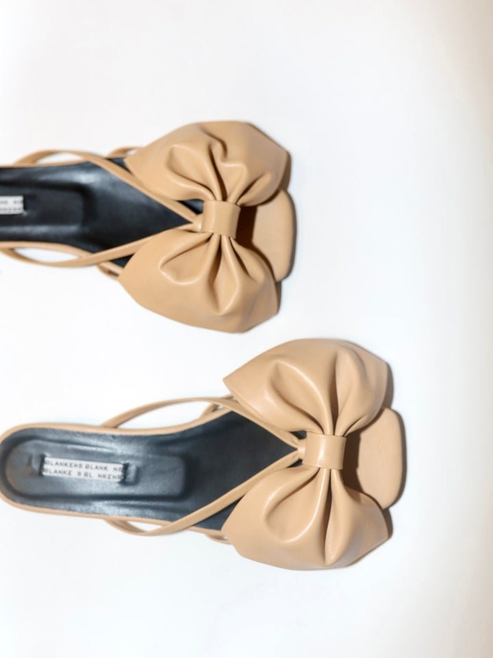 CLIP ON BOWS - THE JENNIE NUDE