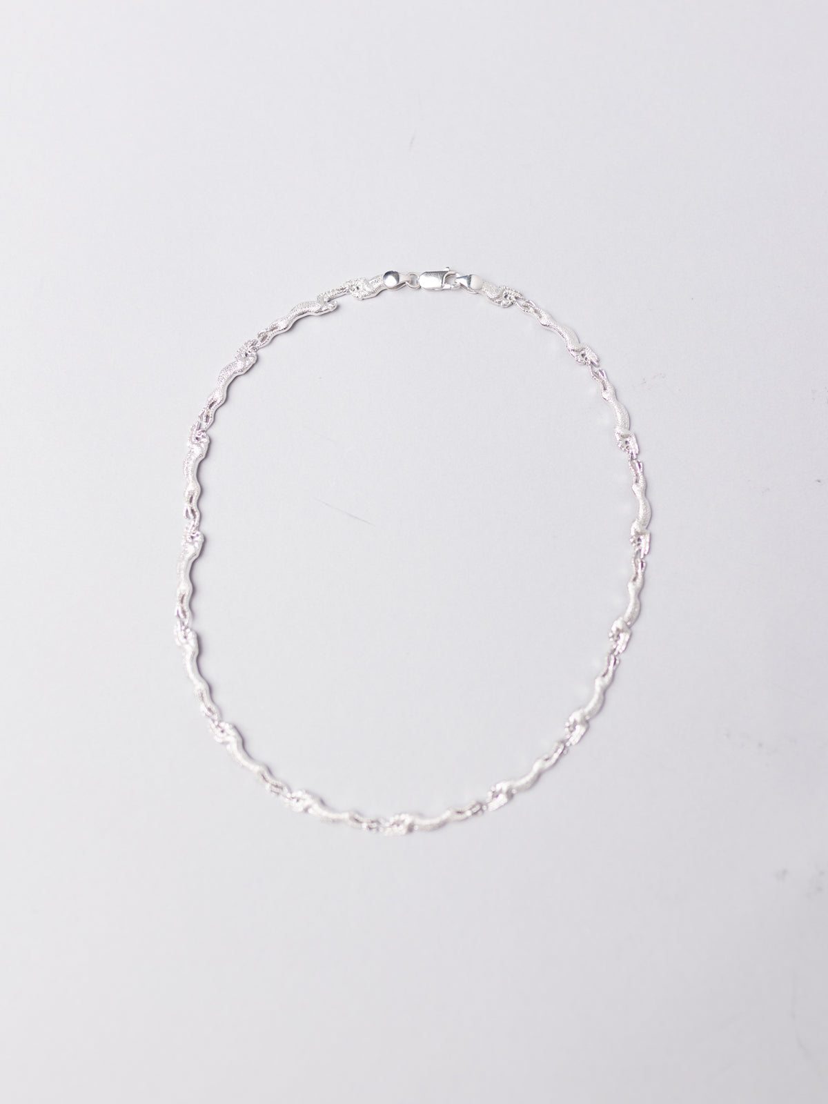 Blankens Silver Large Cheetah Chain Necklace