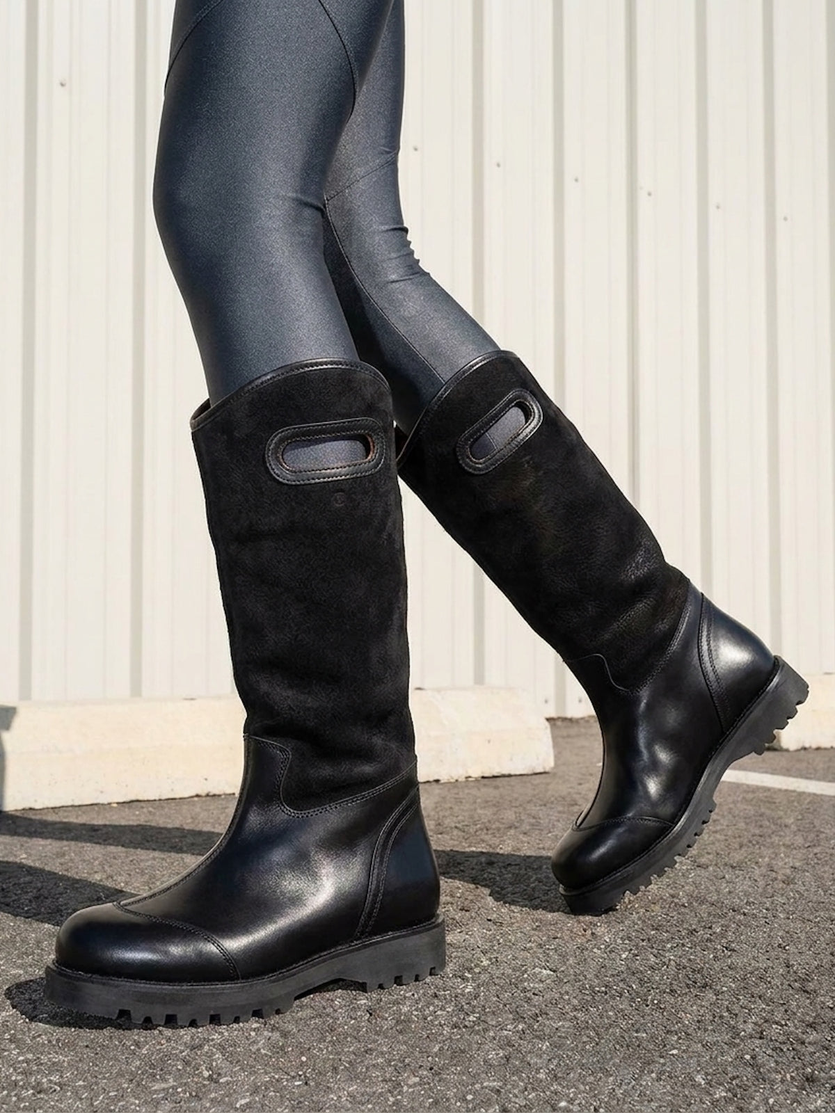 The Alexia High Black Eco