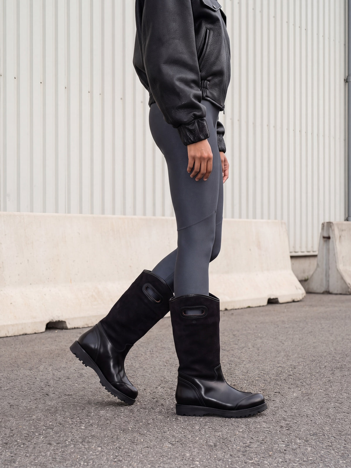 The Alexia High Black Eco