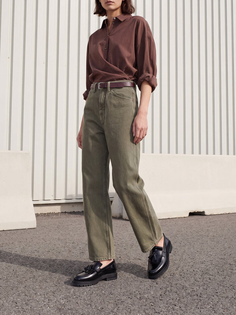 THE AMAL BLACK LEATHER