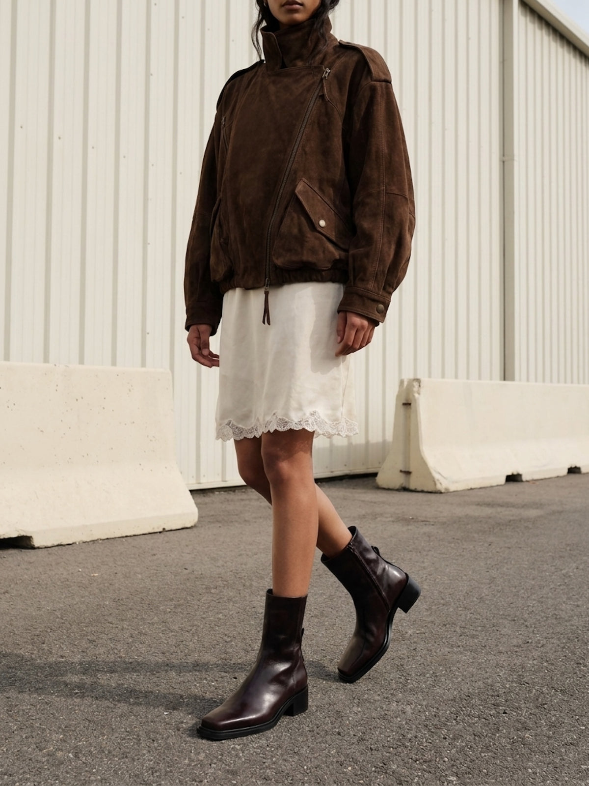 The Hedda Washed Brown Leather