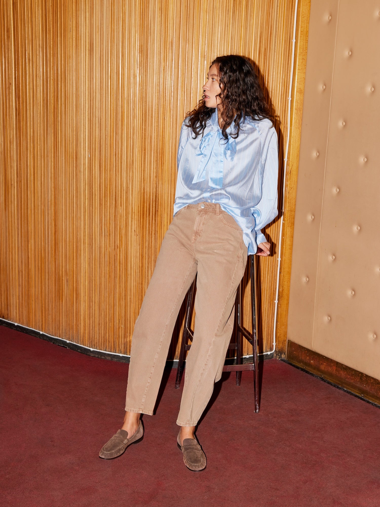 THE FLORENCE SUEDE LOAFER