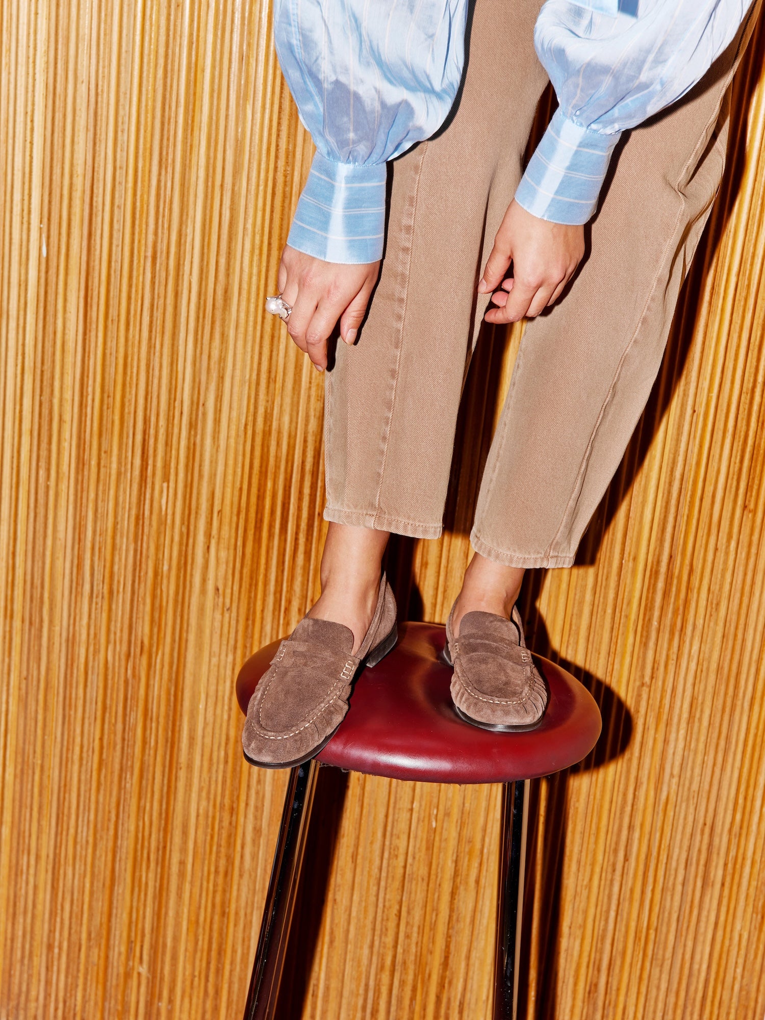 THE FLORENCE SUEDE LOAFER